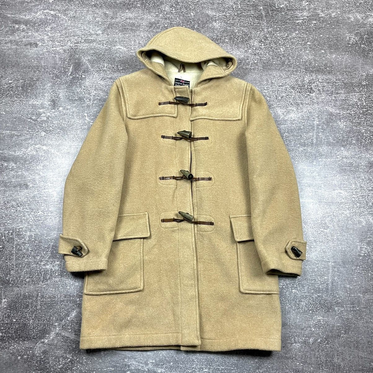90s Gloverall Herringbone Duffle Coat Gloverall Vintage Duffle