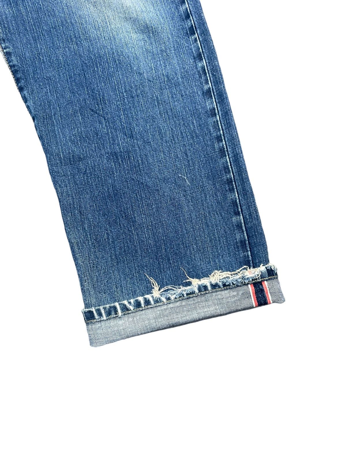 Edwin Vintage Edwin 505Z Selvedge Distresed & Rework Size US 36 / EU 52 - 5 Thumbnail