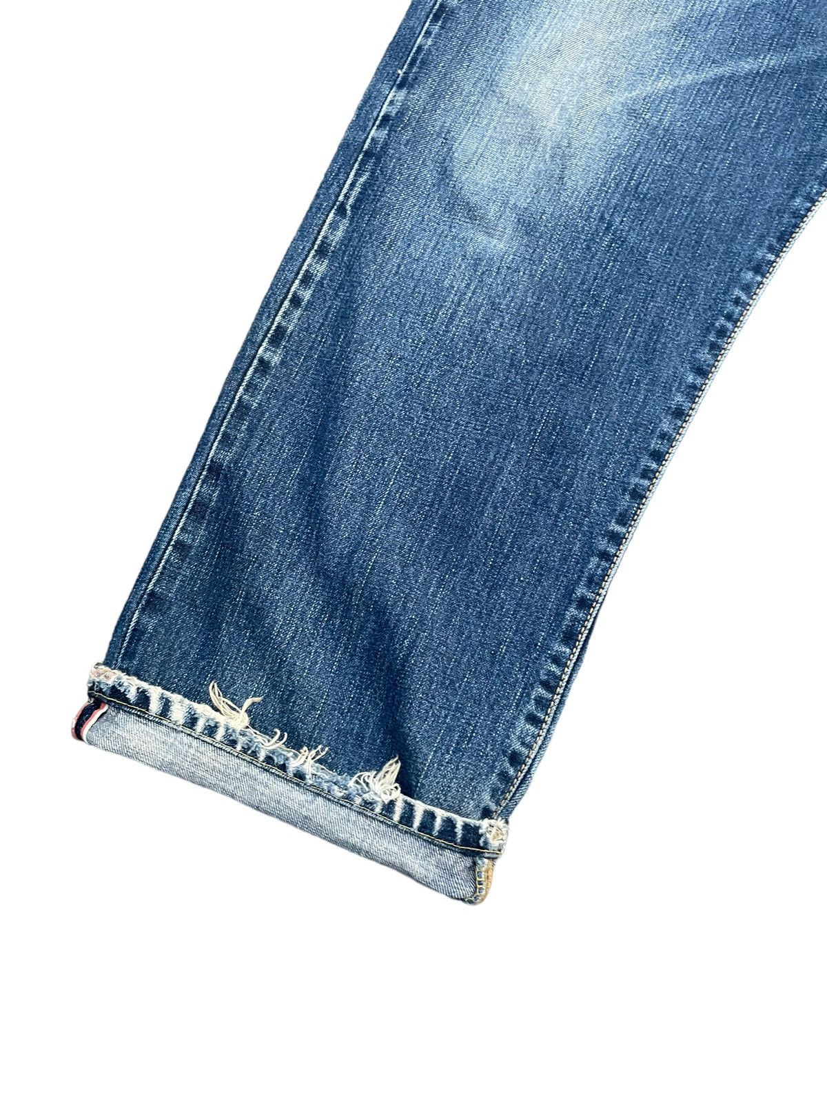 Edwin Vintage Edwin 505Z Selvedge Distresed & Rework Size US 36 / EU 52 - 6 Thumbnail
