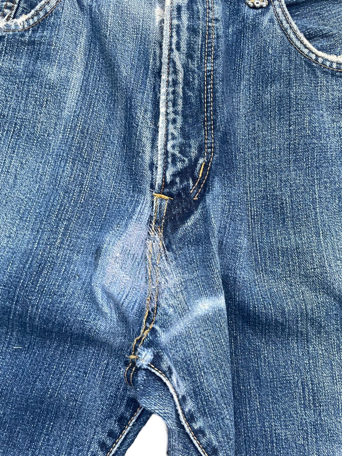 Edwin Vintage Edwin 505Z Selvedge Distresed & Rework Size US 36 / EU 52 - 8 Thumbnail