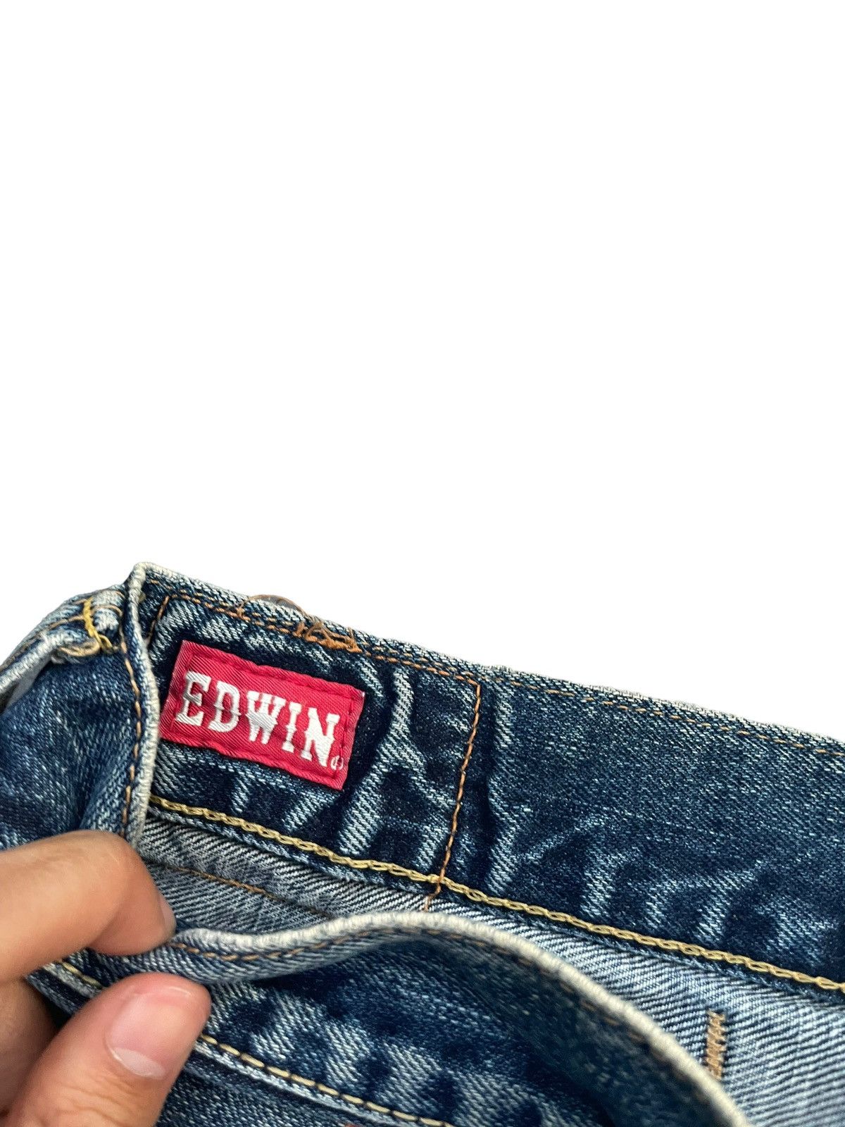 Edwin Vintage Edwin 505Z Selvedge Distresed & Rework Size US 36 / EU 52 - 10 Thumbnail