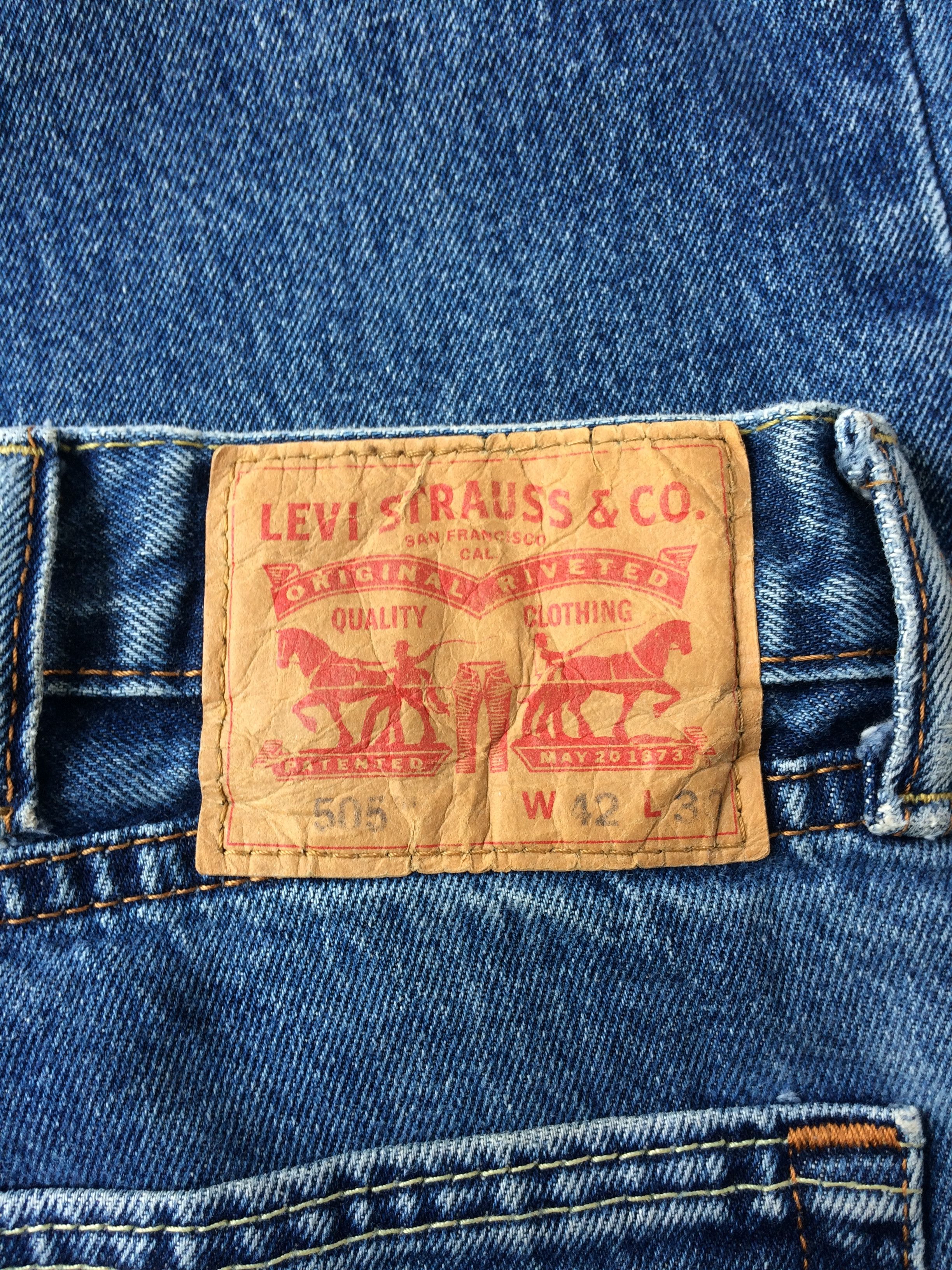 Levi's × Vintage Vintage Distressed Levis 505 Plus Size Jeans #B-298 Size US 41 - 9 Thumbnail