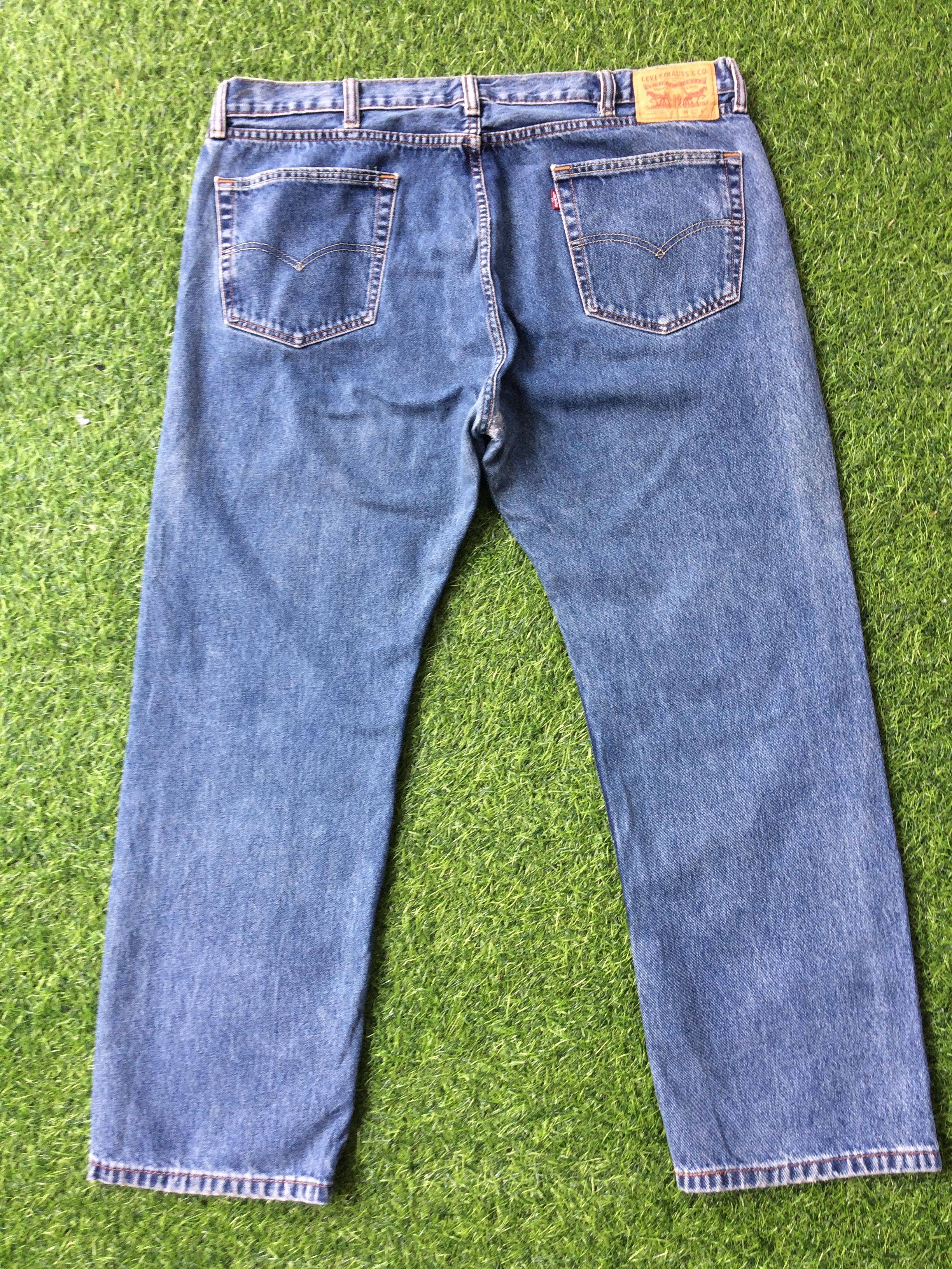 Levi's × Vintage Vintage Distressed Levis 505 Plus Size Jeans #B-298 Size US 41 - 2 Thumbnail