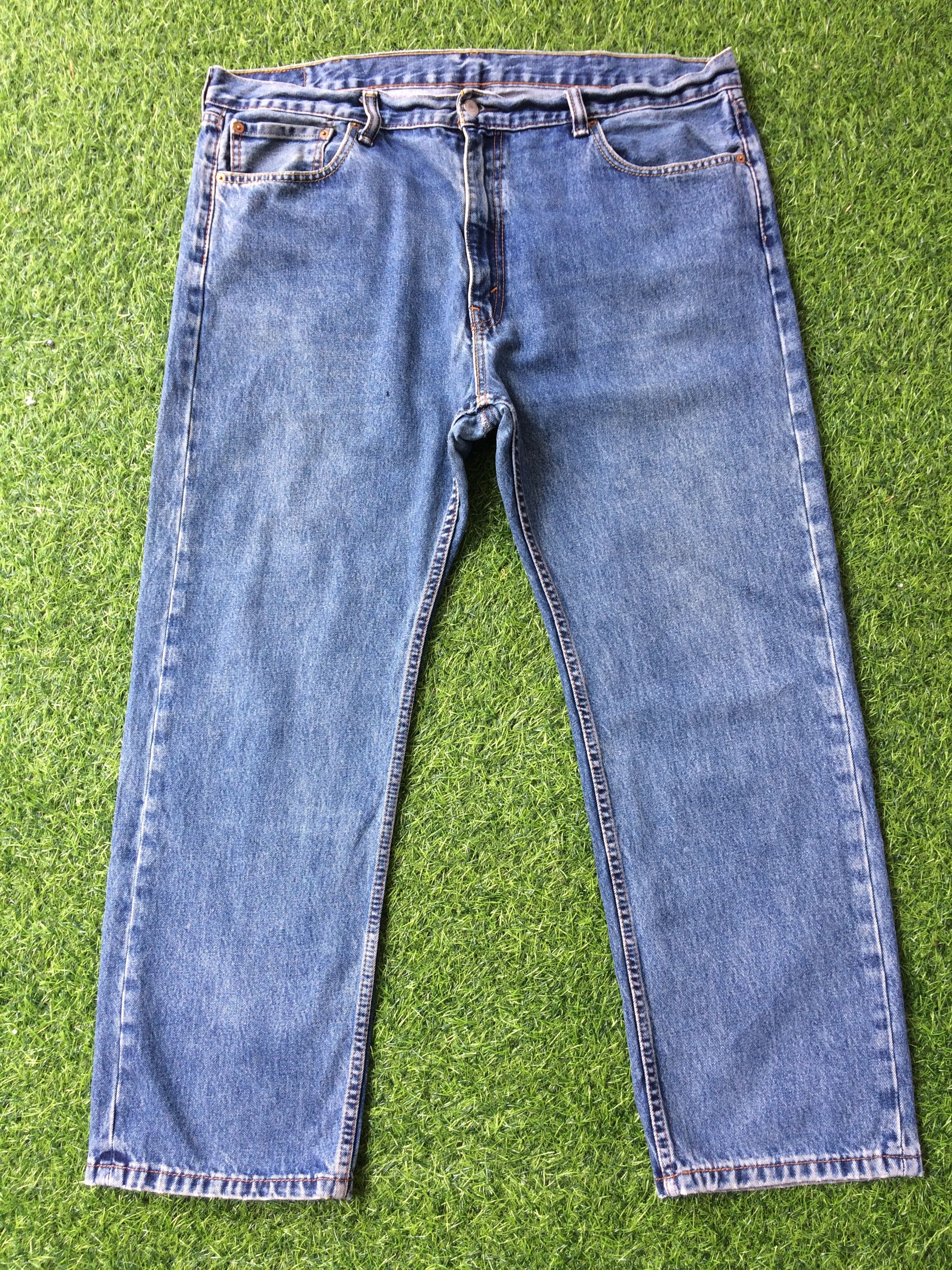Levi's × Vintage Vintage Distressed Levis 505 Plus Size Jeans #B-298 Size US 41 - 1 Thumbnail