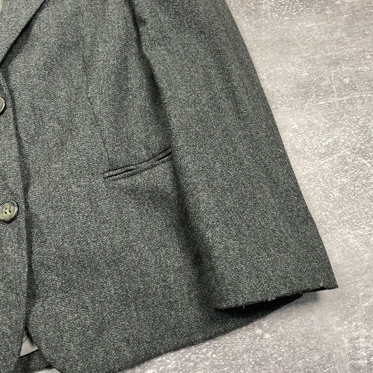 A.P.C. A.P.C Rue Madame Paris Wool Blazer Size S / US 4 / IT 40 - 7 Thumbnail