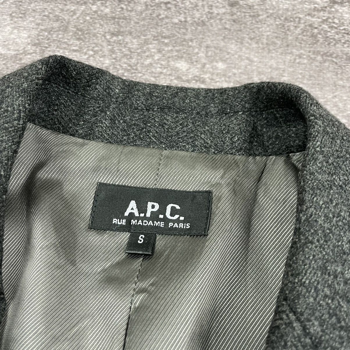A.P.C. A.P.C Rue Madame Paris Wool Blazer Size S / US 4 / IT 40 - 5 Thumbnail