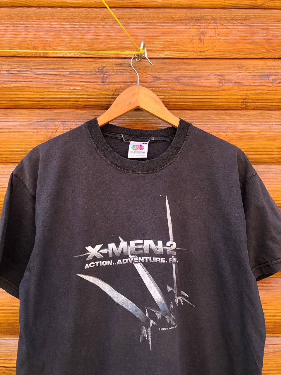 Marvel Comics X-Men 2 Tee T Shirt Vintage 2003 Black Size US L / EU 52-54 / 3 - 2 Thumbnail