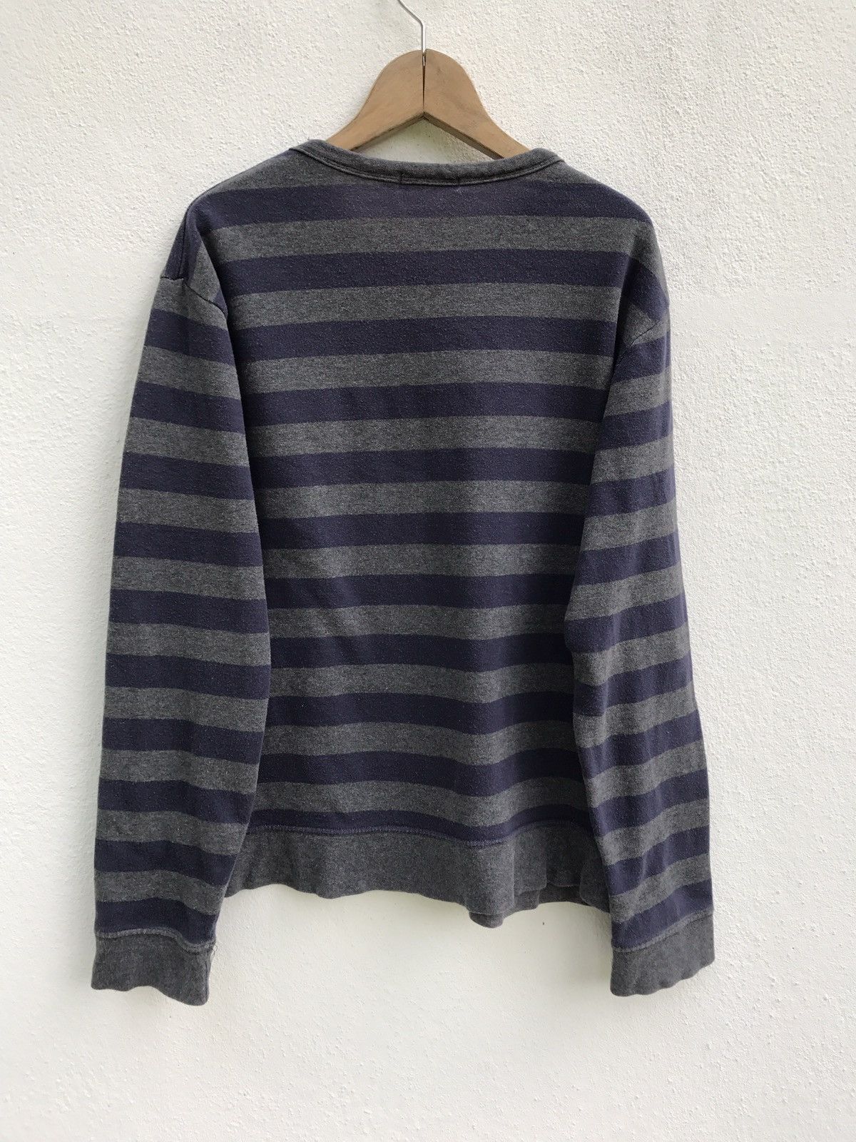 Beams Plus Beams Heart Stripe Sweatshirt Japanese Streetwear Size US M / EU 48-50 / 2 - 4 Thumbnail
