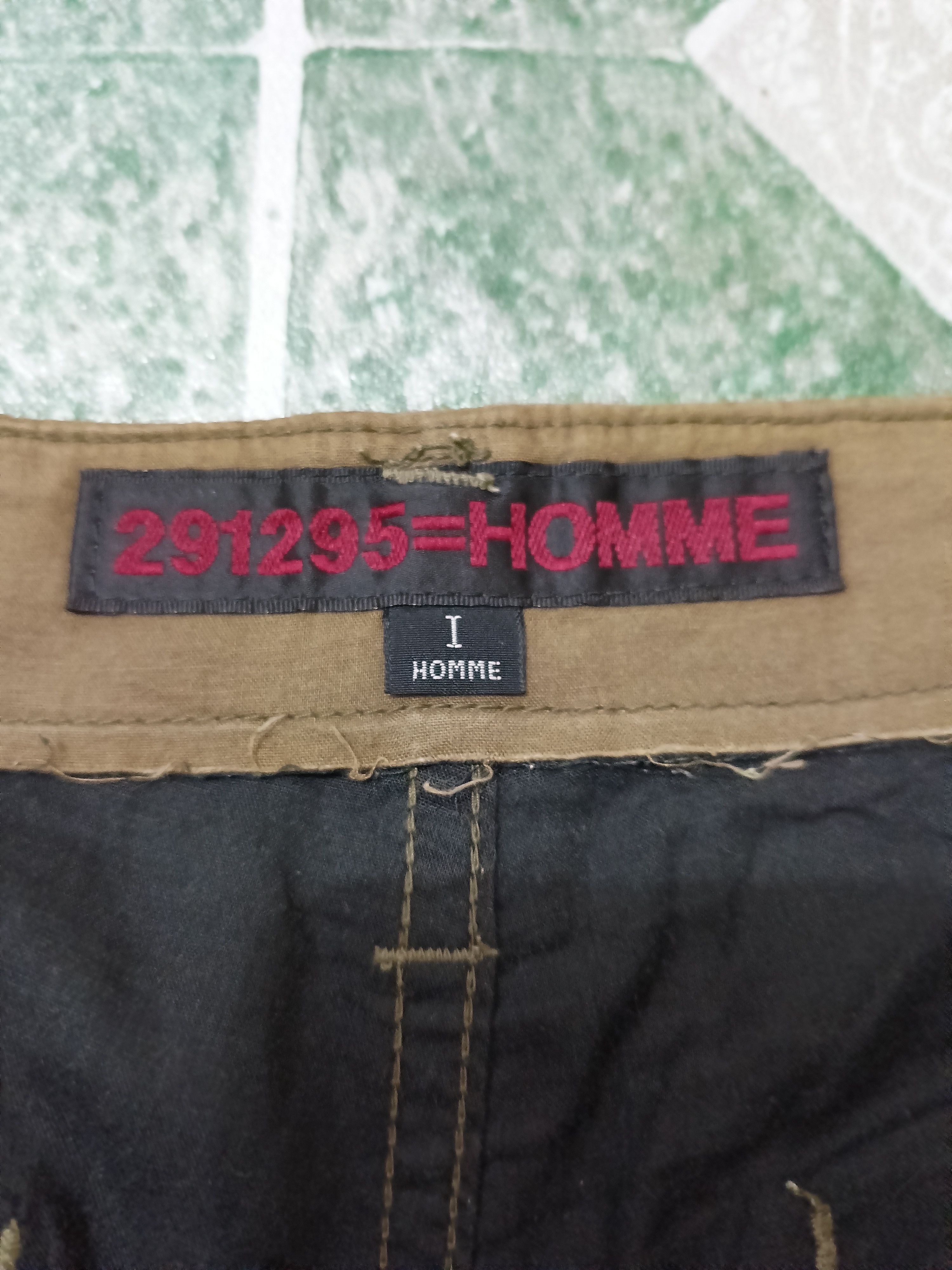 Rare!!! 291295 homme shorts back pocket big logo