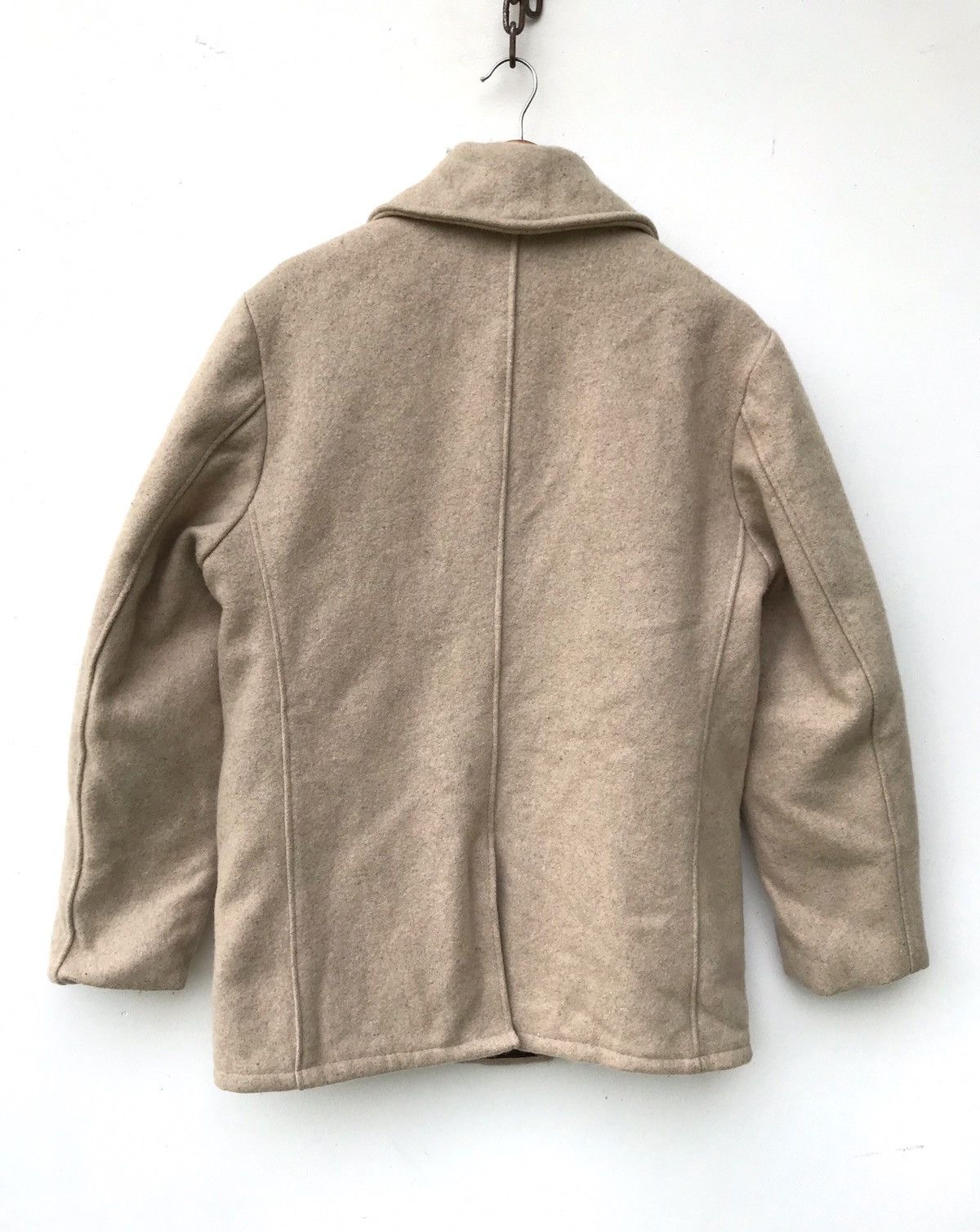 Schott Vintage Schott Double Breasted Wool Pea Coat Jacket Size US S / EU 44-46 / 1 - 4 Thumbnail