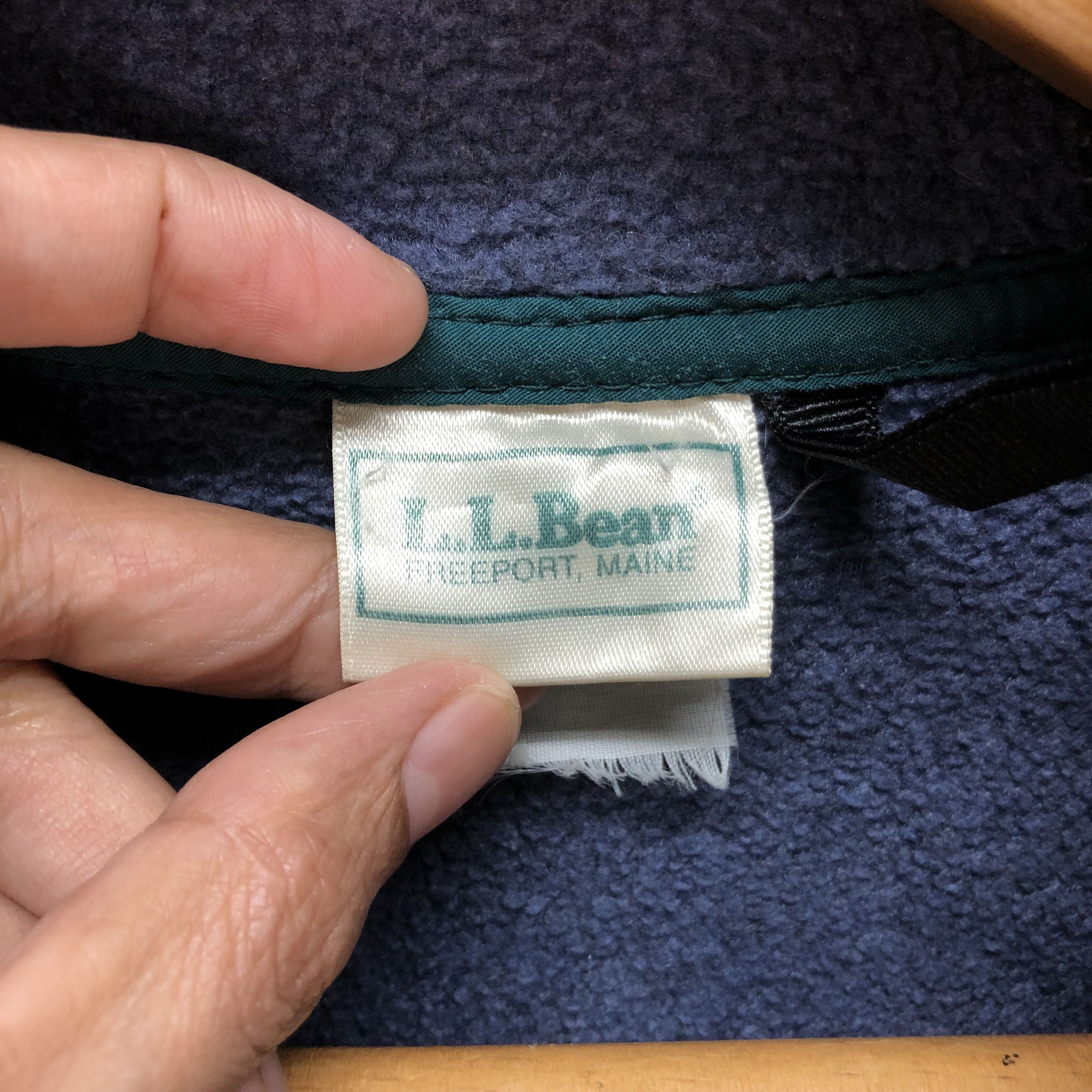 L.L. Bean Vintage L.L. Bean Snap Button Fleece #6225-54 Size US L / EU 52-54 / 3 - 7 Thumbnail