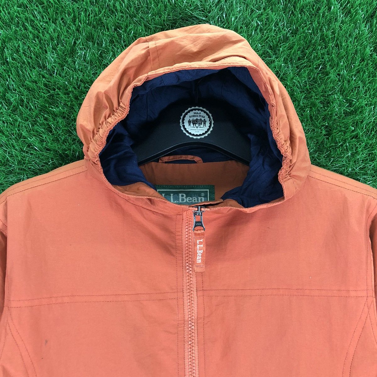 L.L. Bean Vintage L.L Bean Windbreaker Nylon Zipper Hoodie Jacket Size US XXS / EU 40 - 7 Thumbnail