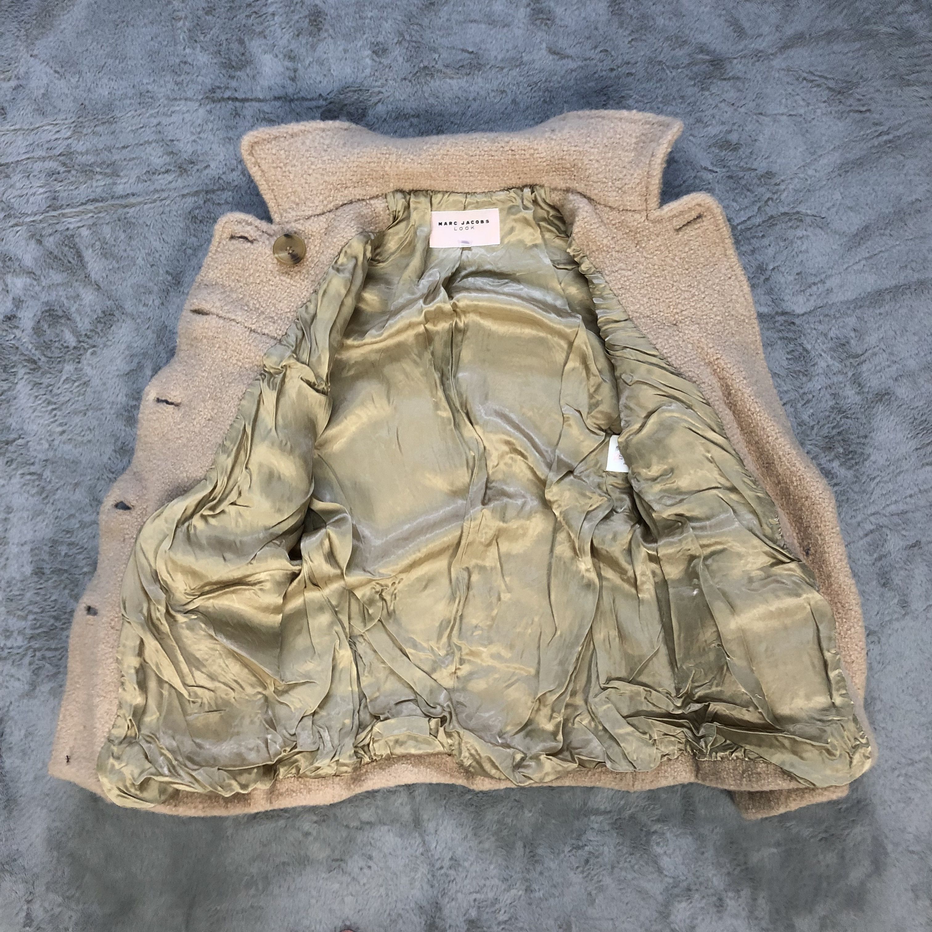 Marc Jacobs Marc Jacobs Look Double Breasted Kid Wool Coat #6254-55 Size XXS / US 00 / IT 34 - 6 Thumbnail