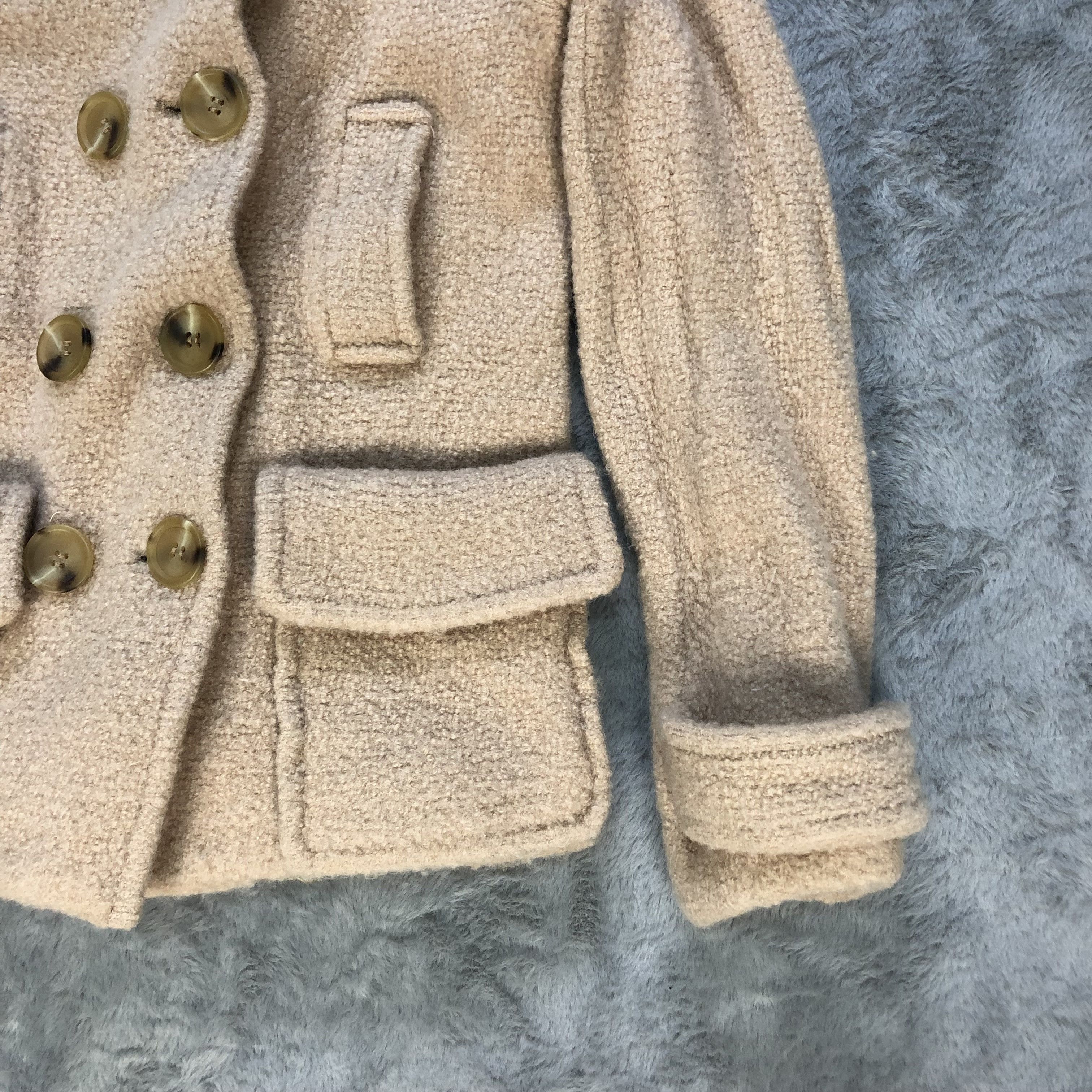 Marc Jacobs Marc Jacobs Look Double Breasted Kid Wool Coat #6254-55 Size XXS / US 00 / IT 34 - 5 Thumbnail