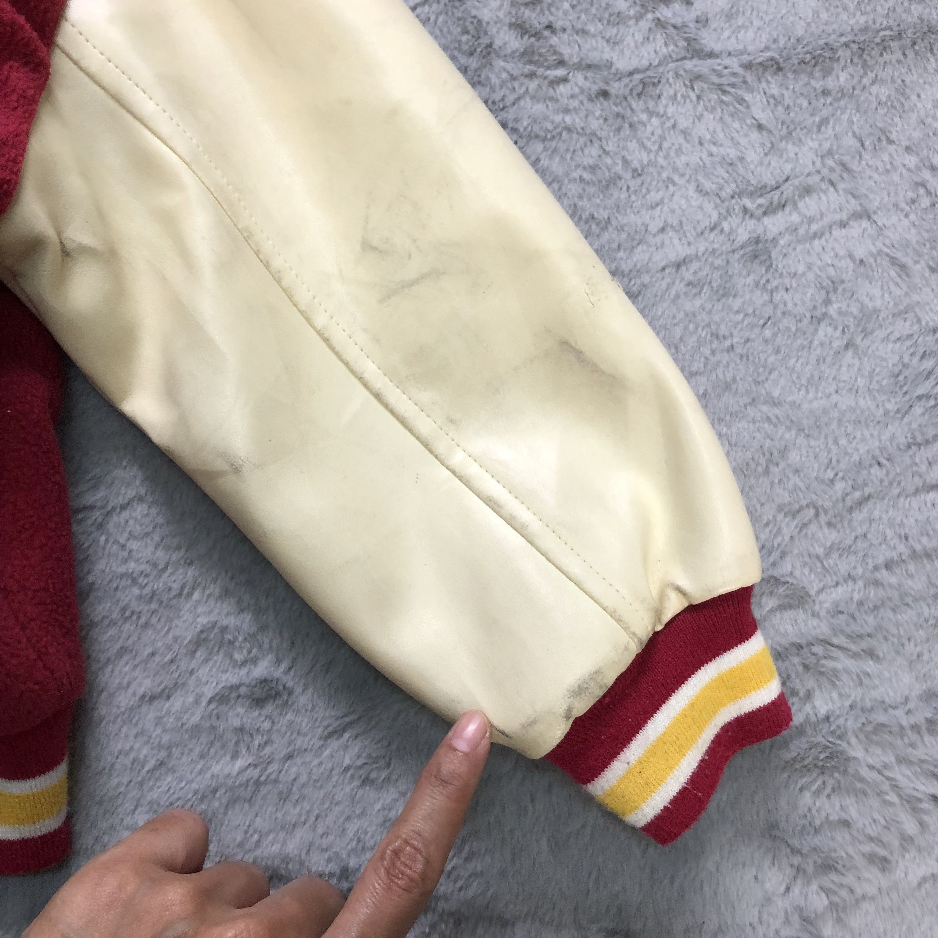 Pokemon Pokemon Kids Wool Leather Varsity Jacket #6255-55 Size US XXS / EU 40 - 16 Thumbnail