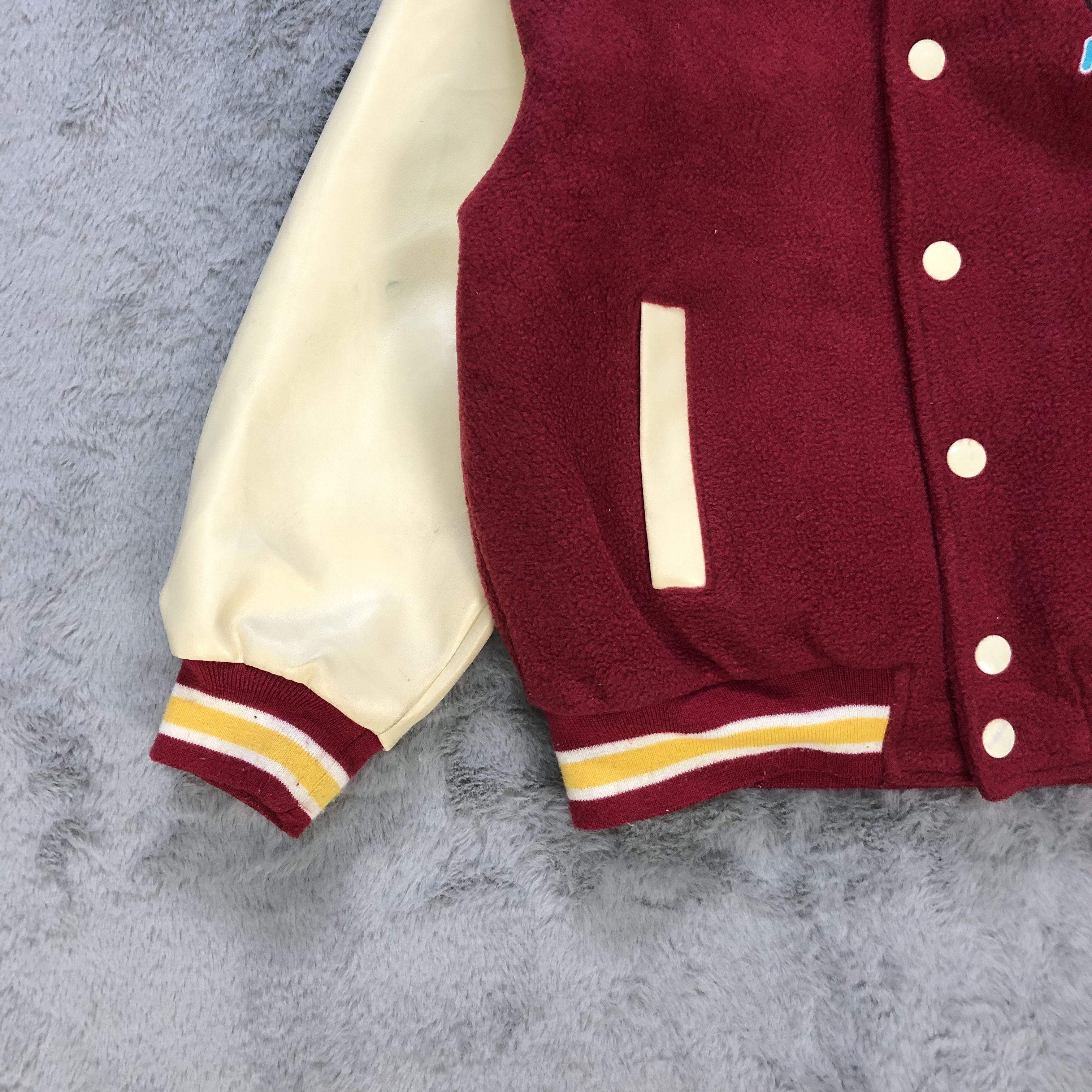 Pokemon Pokemon Kids Wool Leather Varsity Jacket #6255-55 Size US XXS / EU 40 - 5 Thumbnail