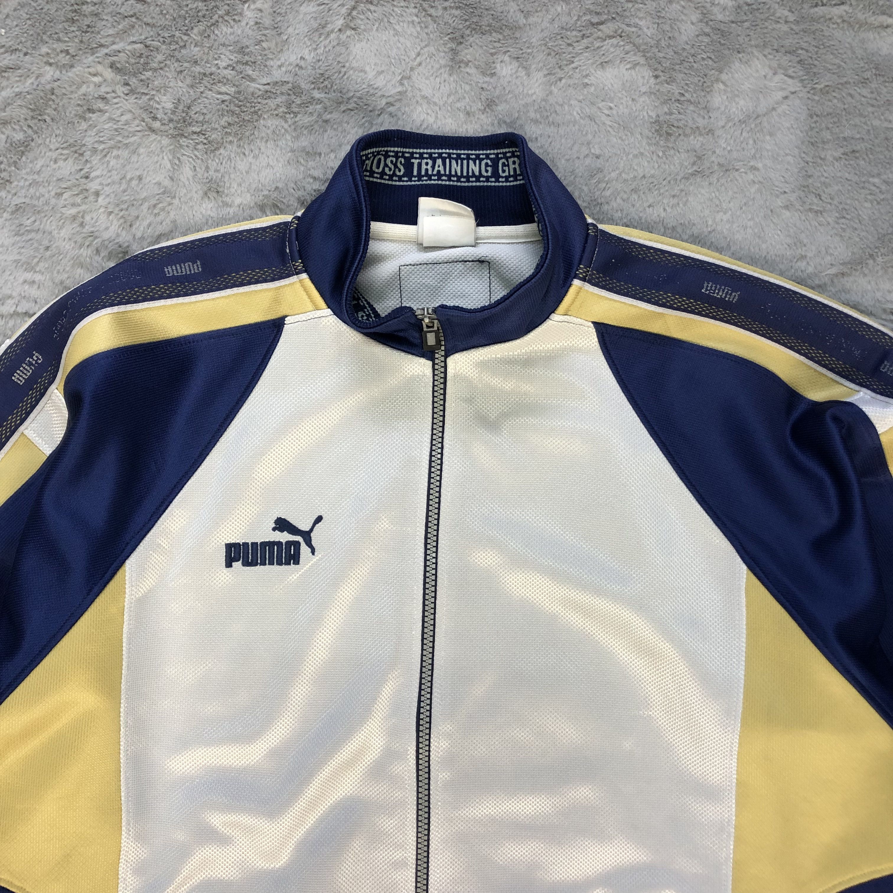 Puma Rare Puma Side Tape Track Suit Training Uniform #6253-55 Size US L / EU 52-54 / 3 - 3 Thumbnail