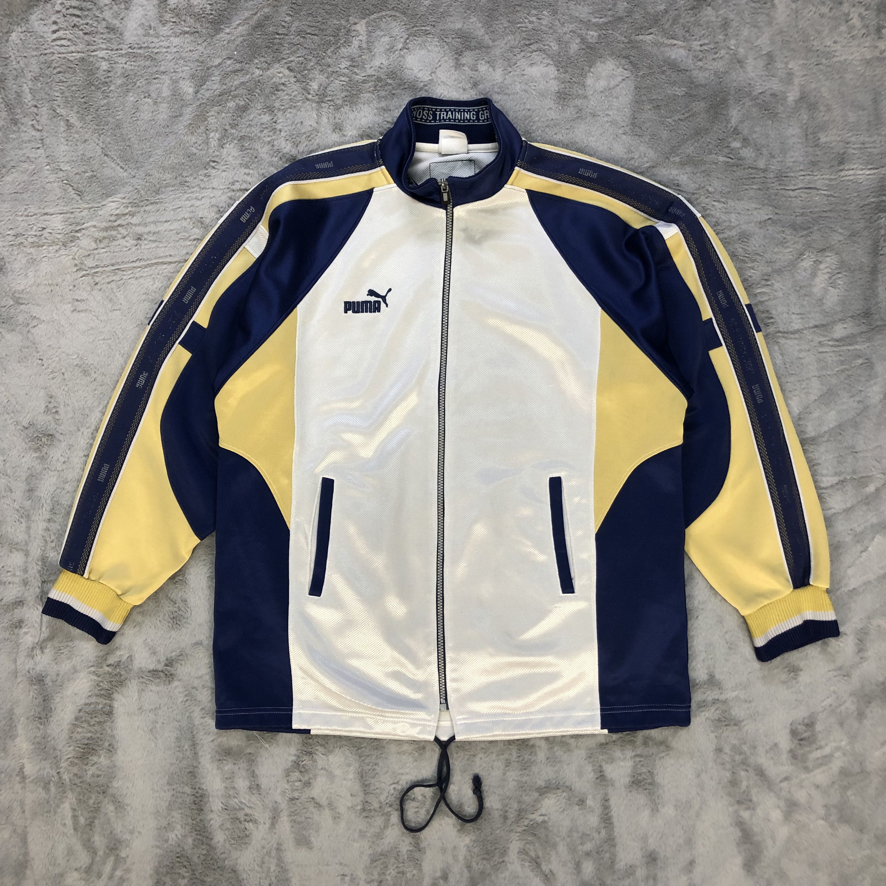 Puma Rare Puma Side Tape Track Suit Training Uniform #6253-55 Size US L / EU 52-54 / 3 - 2 Thumbnail