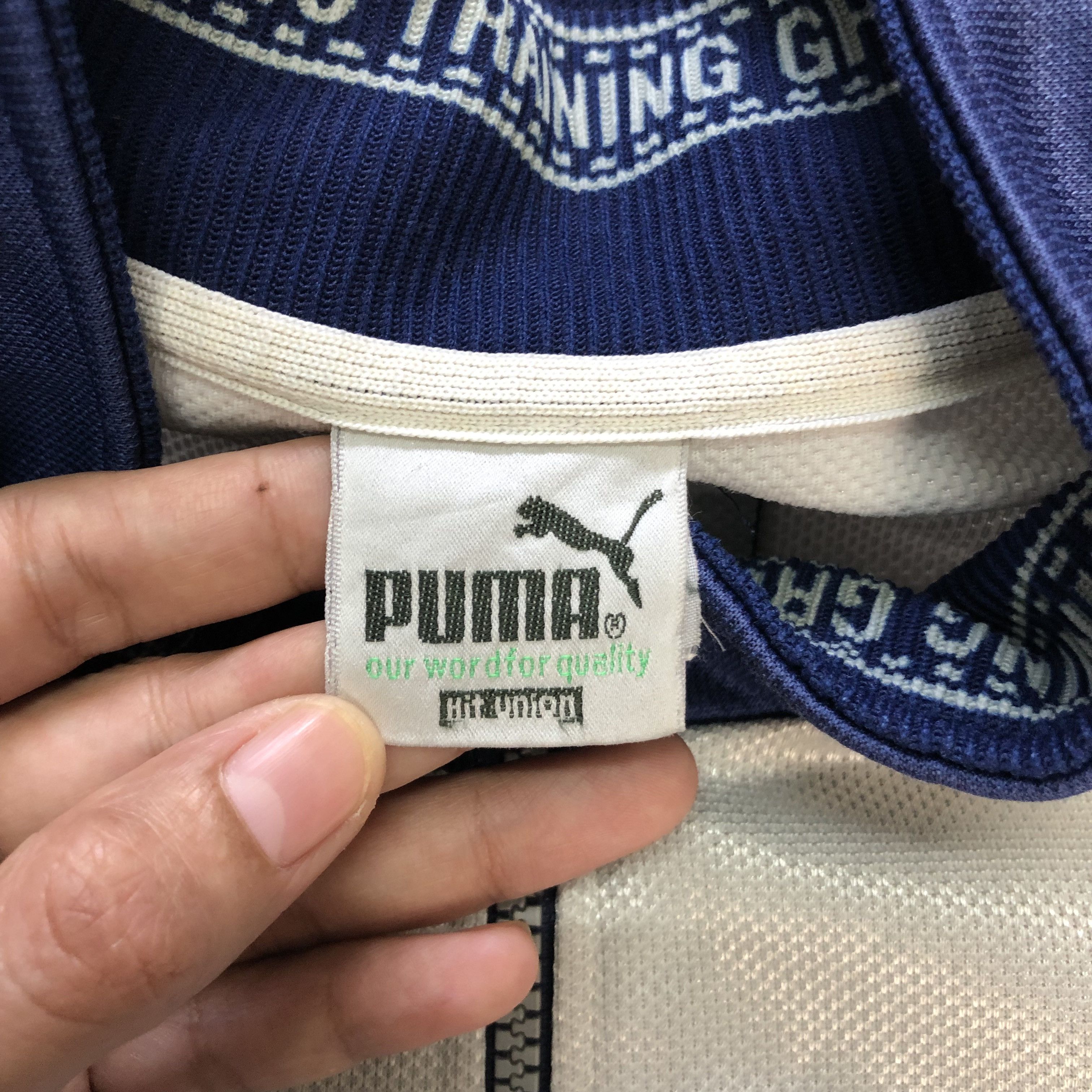 Puma Rare Puma Side Tape Track Suit Training Uniform #6253-55 Size US L / EU 52-54 / 3 - 11 Thumbnail