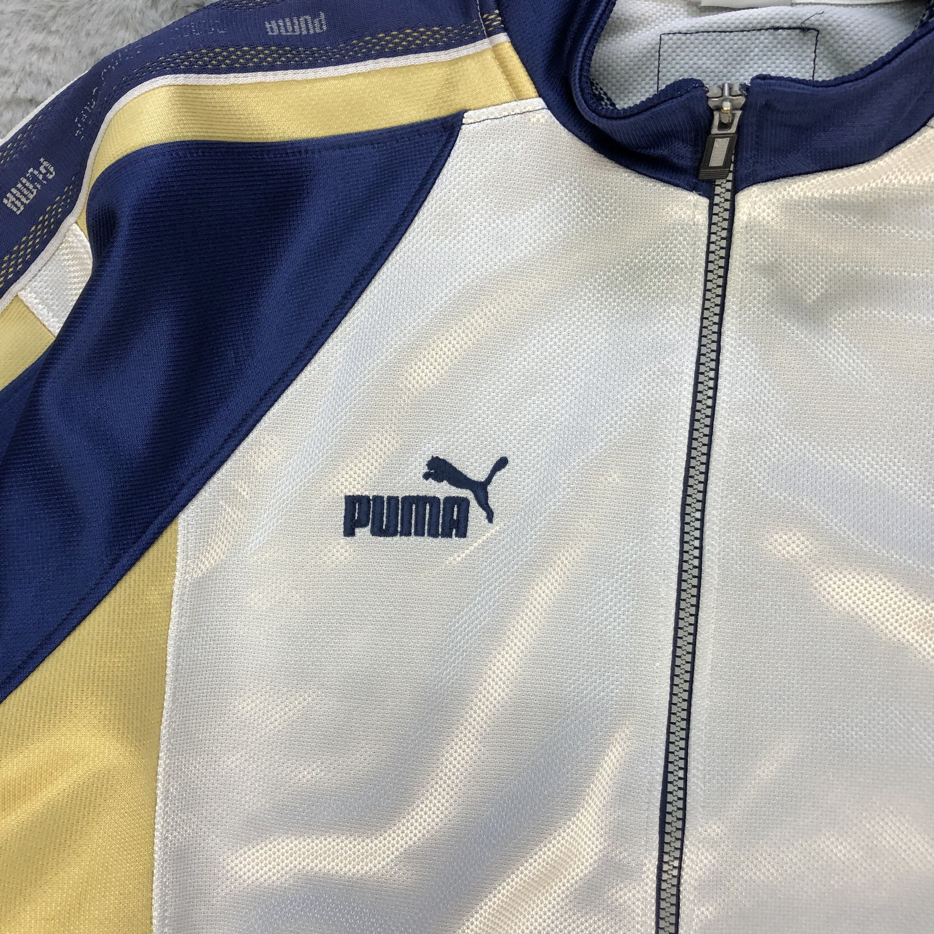 Puma Rare Puma Side Tape Track Suit Training Uniform #6253-55 Size US L / EU 52-54 / 3 - 4 Thumbnail