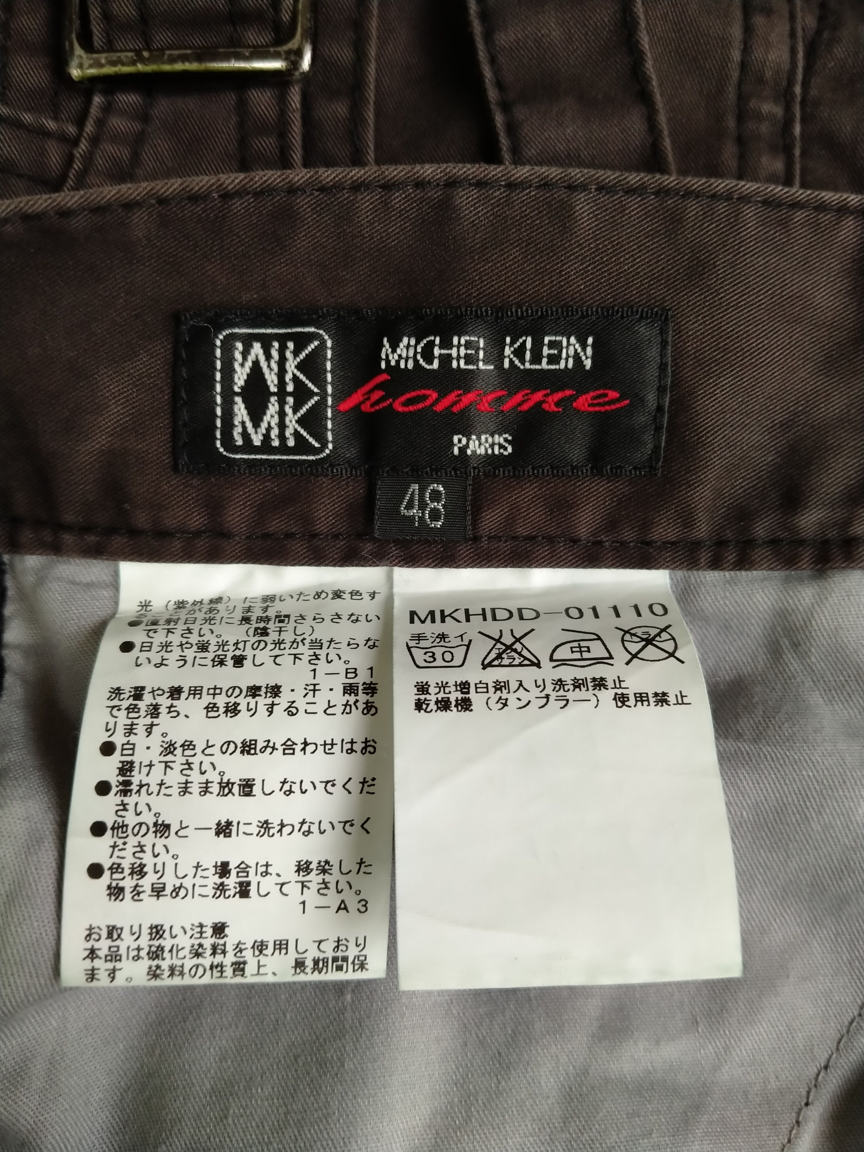 Michel Klein Vintage Seditionaries Michel Klein Homme Cropped Pants Size US 32 / EU 48 - 18 Thumbnail