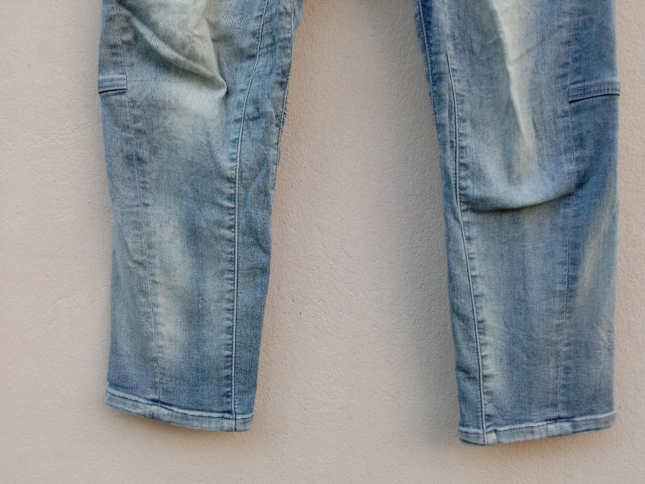 Tete Homme Vintage Tete Homme Cropped Stretchable Denim Pant Size US 30 / EU 46 - 6 Thumbnail