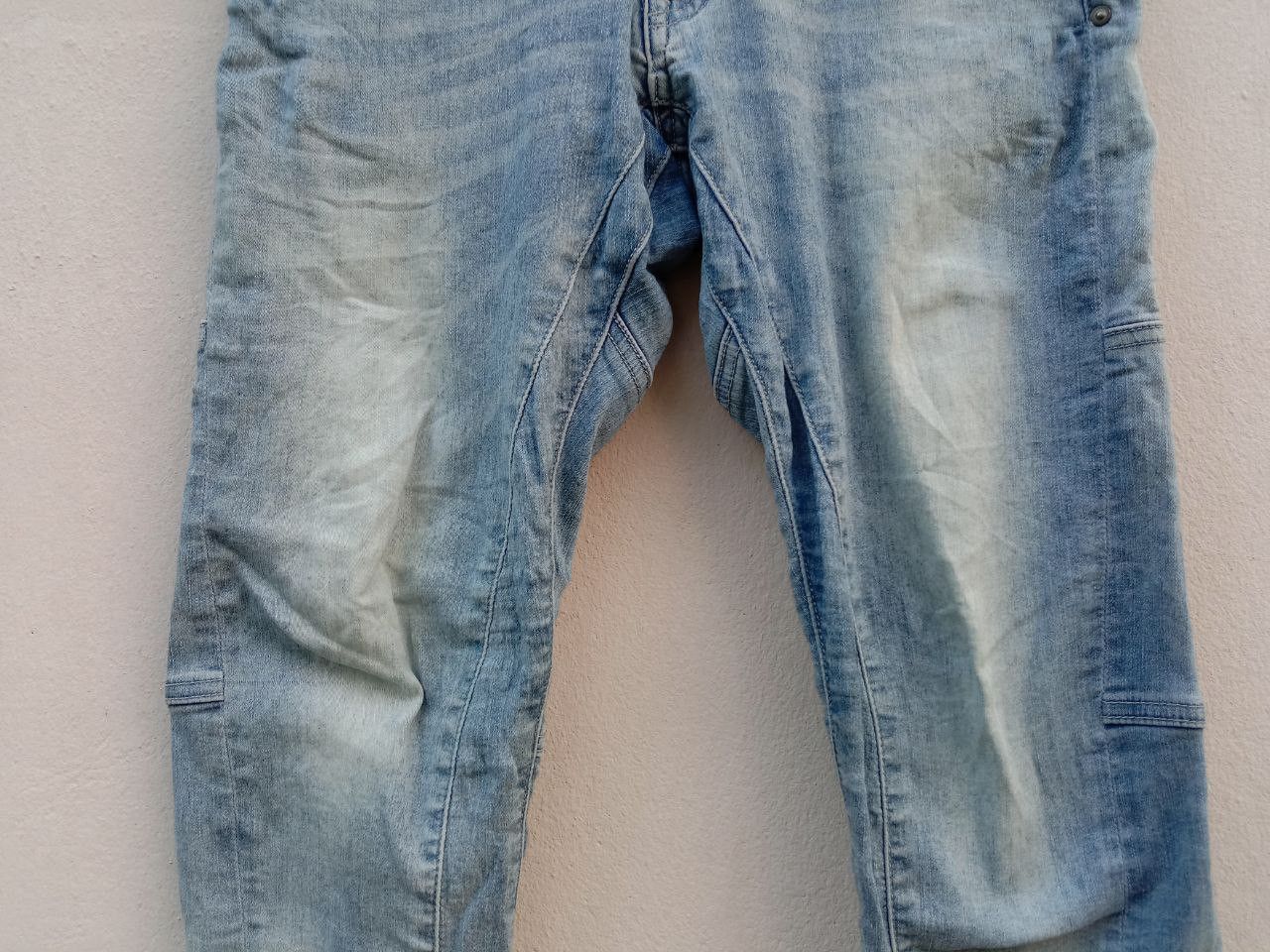 Tete Homme Vintage Tete Homme Cropped Stretchable Denim Pant Size US 30 / EU 46 - 5 Thumbnail