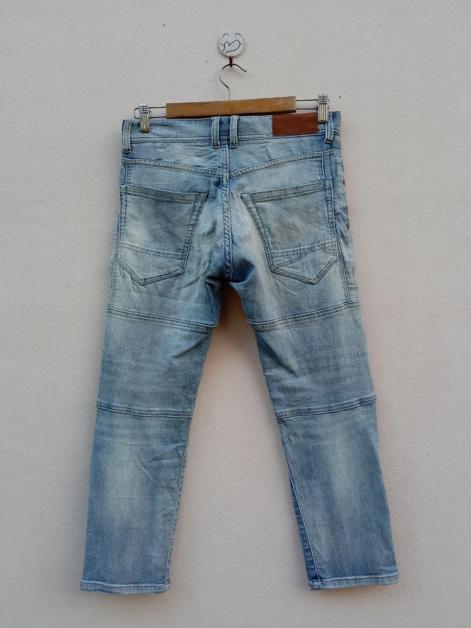 Tete Homme Vintage Tete Homme Cropped Stretchable Denim Pant Size US 30 / EU 46 - 4 Thumbnail