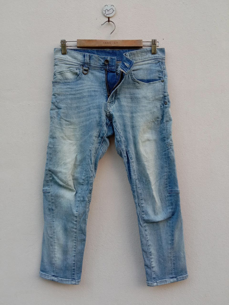 Tete Homme Vintage Tete Homme Cropped Stretchable Denim Pant Size US 30 / EU 46 - 3 Thumbnail