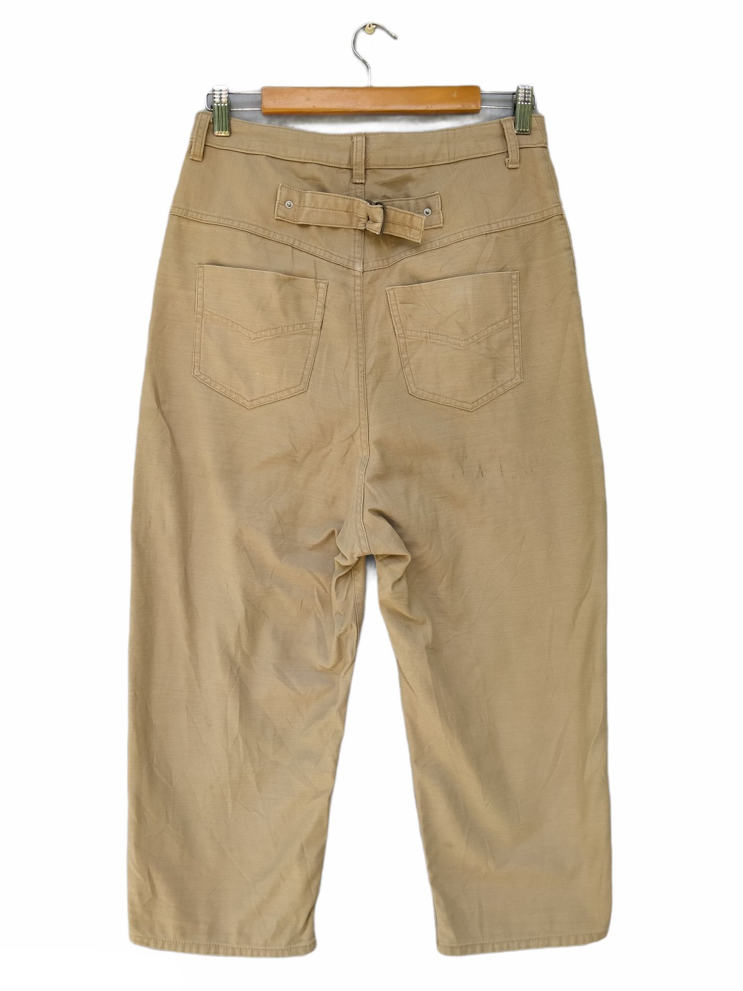 Japanese Brand Japanese Brand Marine & Work Baggy Cropped Trouser Pant Size US 30 / EU 46 - 3 Thumbnail