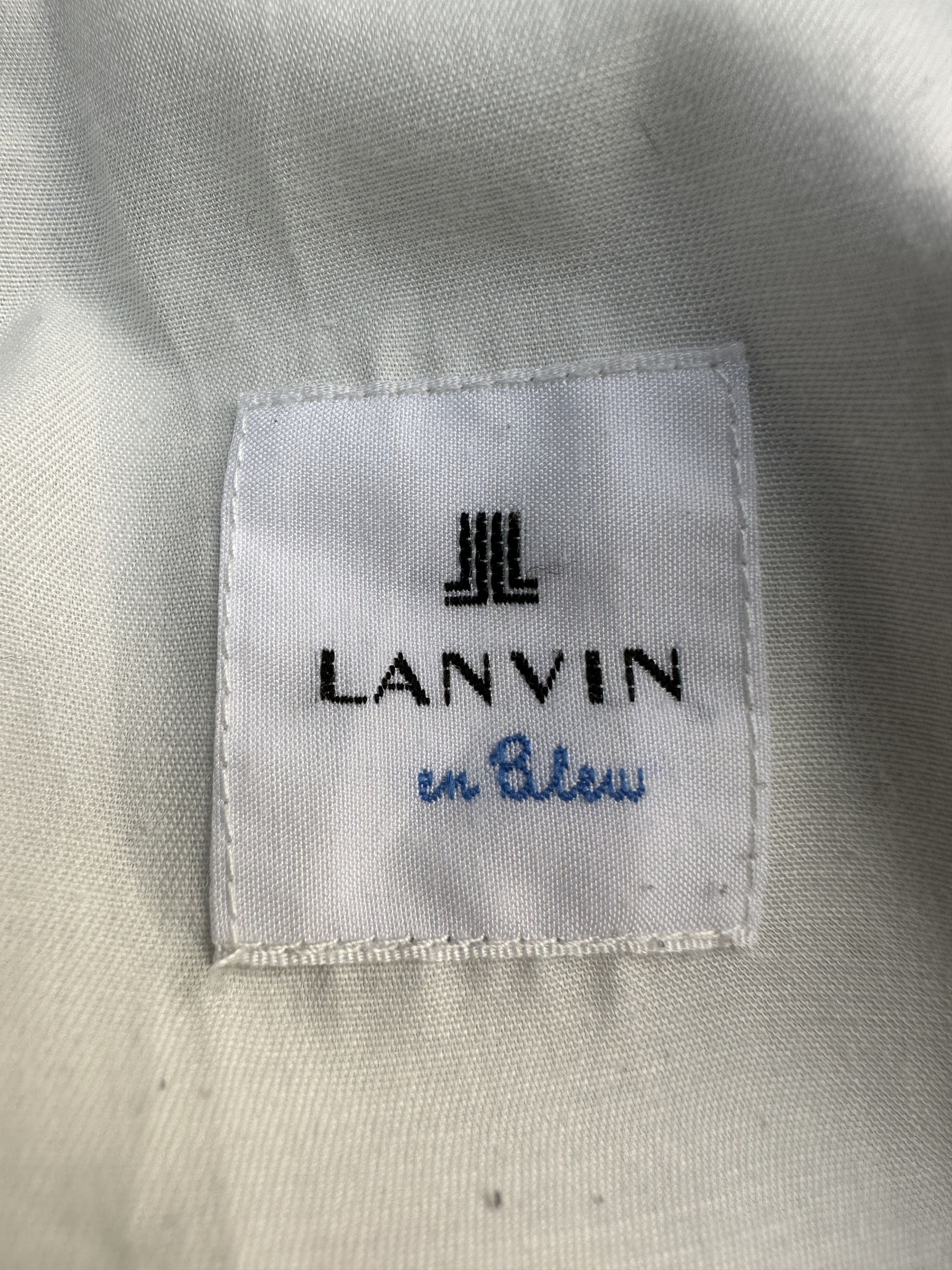 Lanvin Lanvin En Blue Short Cargo Pants Size US 33 - 5 Thumbnail