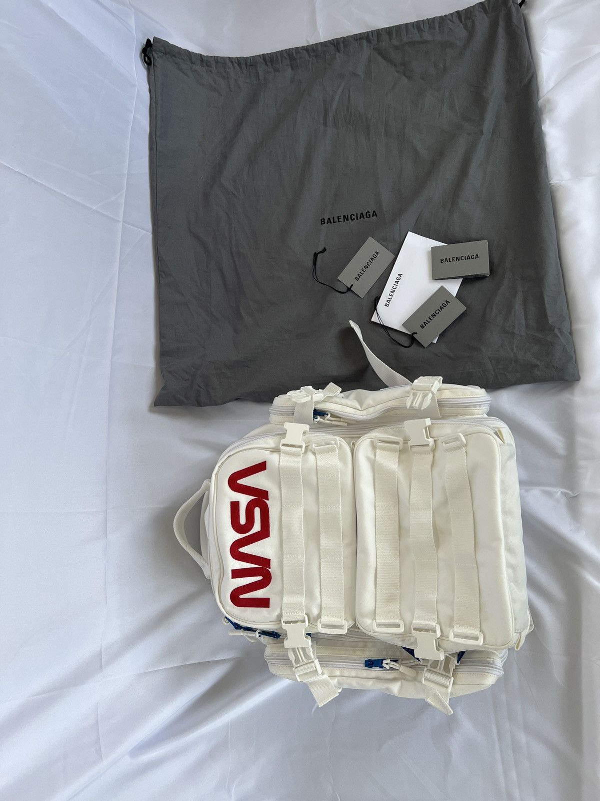 Balenciaga *RARE* Balenciaga AW21 Afterworld Astronaut NASA Backpack Size ONE SIZE - 14 Thumbnail