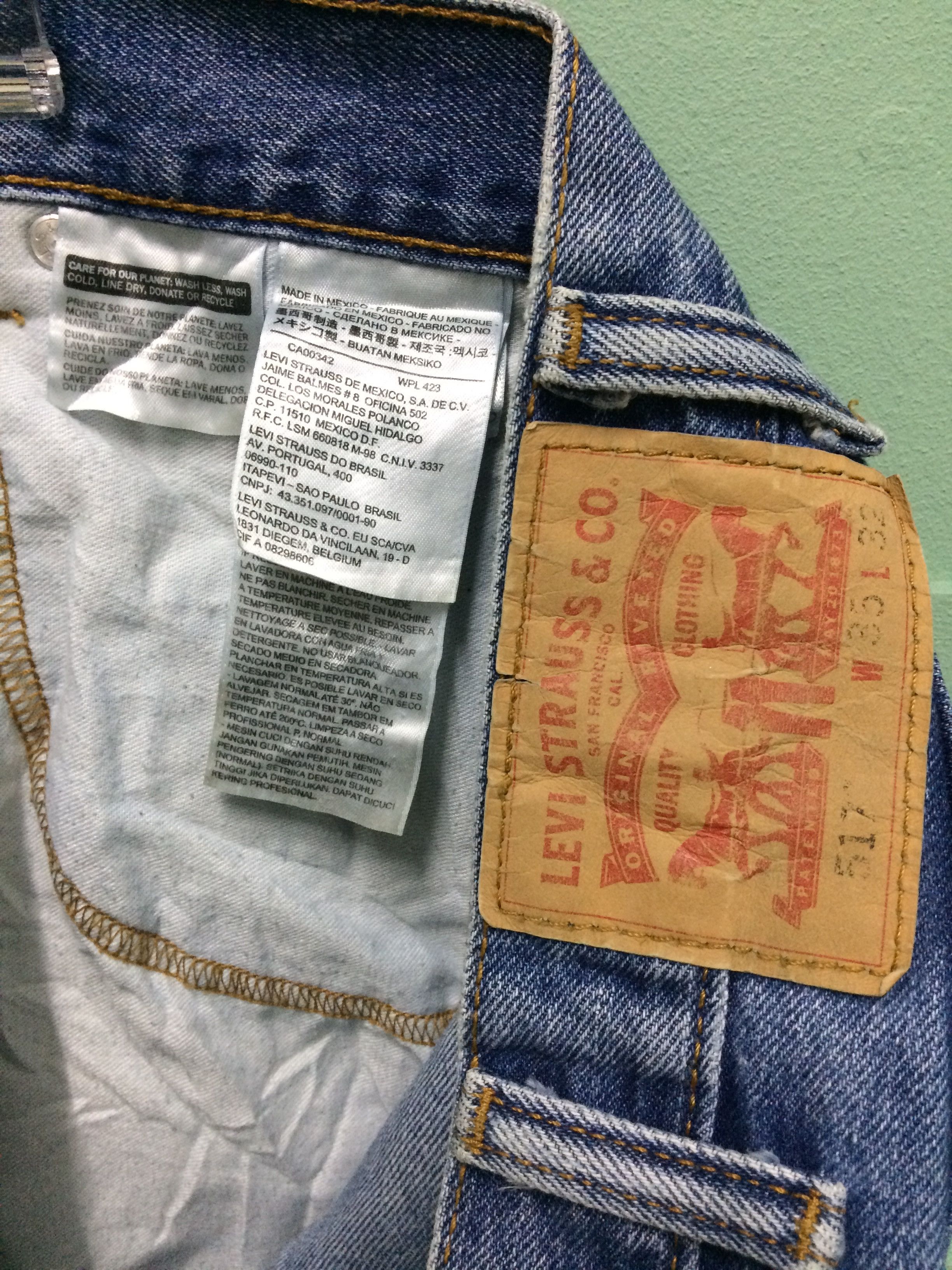 Levi's × Vintage Vintage Levis 517 Flared Bootcut Jeans #B-170 Size US 35 - 10 Thumbnail