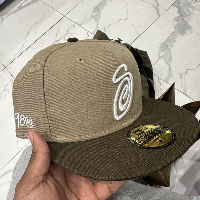 Stussy Stussy Curly S 59FIFTY New Era Fitted Hat Size 7 1/2 | Grailed