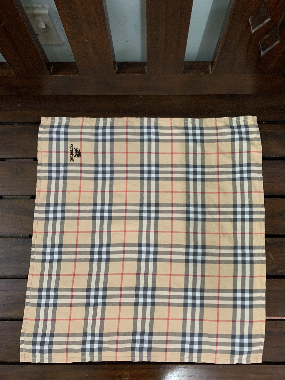 image of Burberry Handkerchief Bandana in Nova Check, Men's