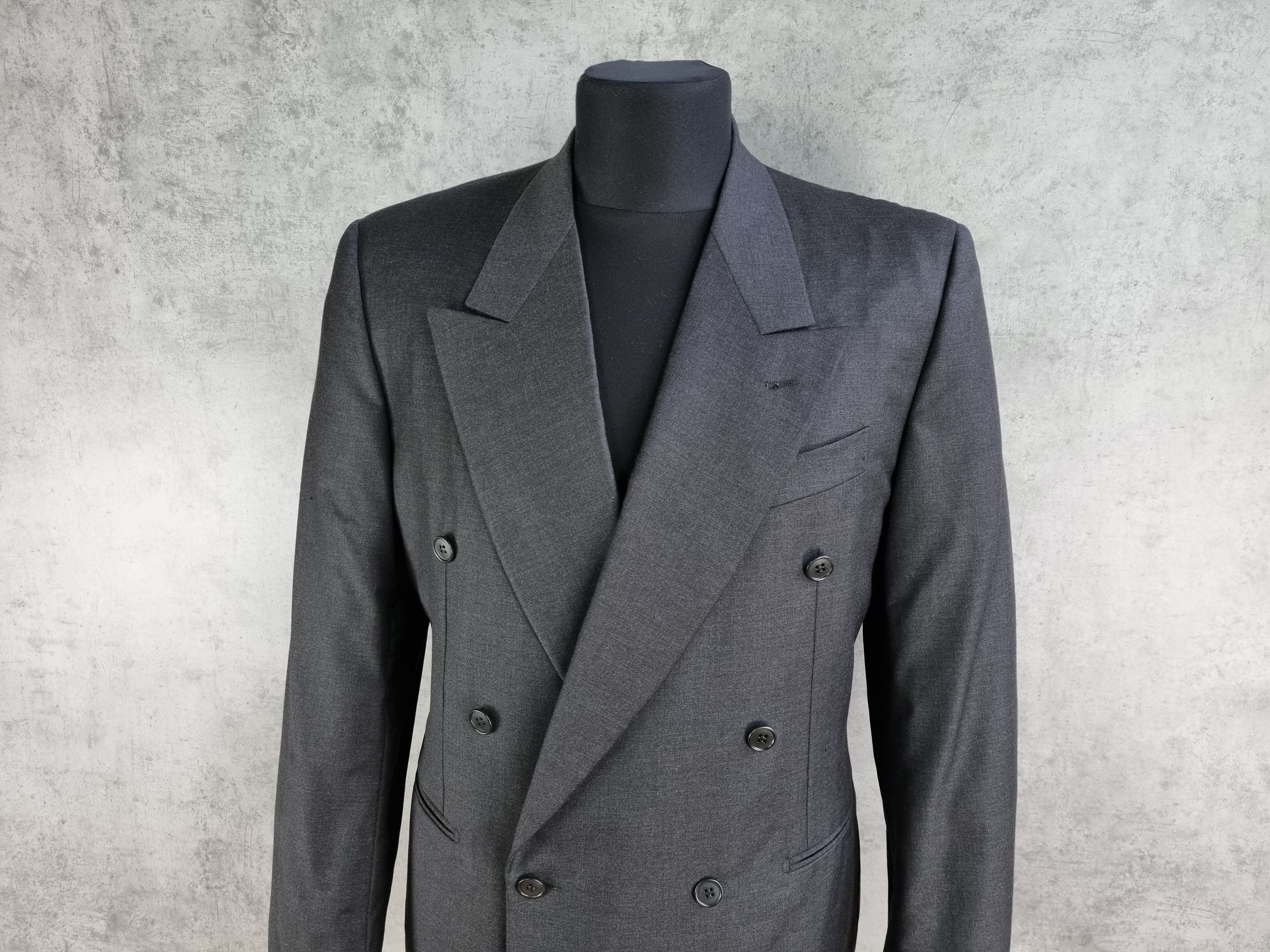 Loro Piana × Pal Zileri Loro Piano Double Breasted Wool Blazer Pal Zileri Italy Size 48R - 4 Thumbnail