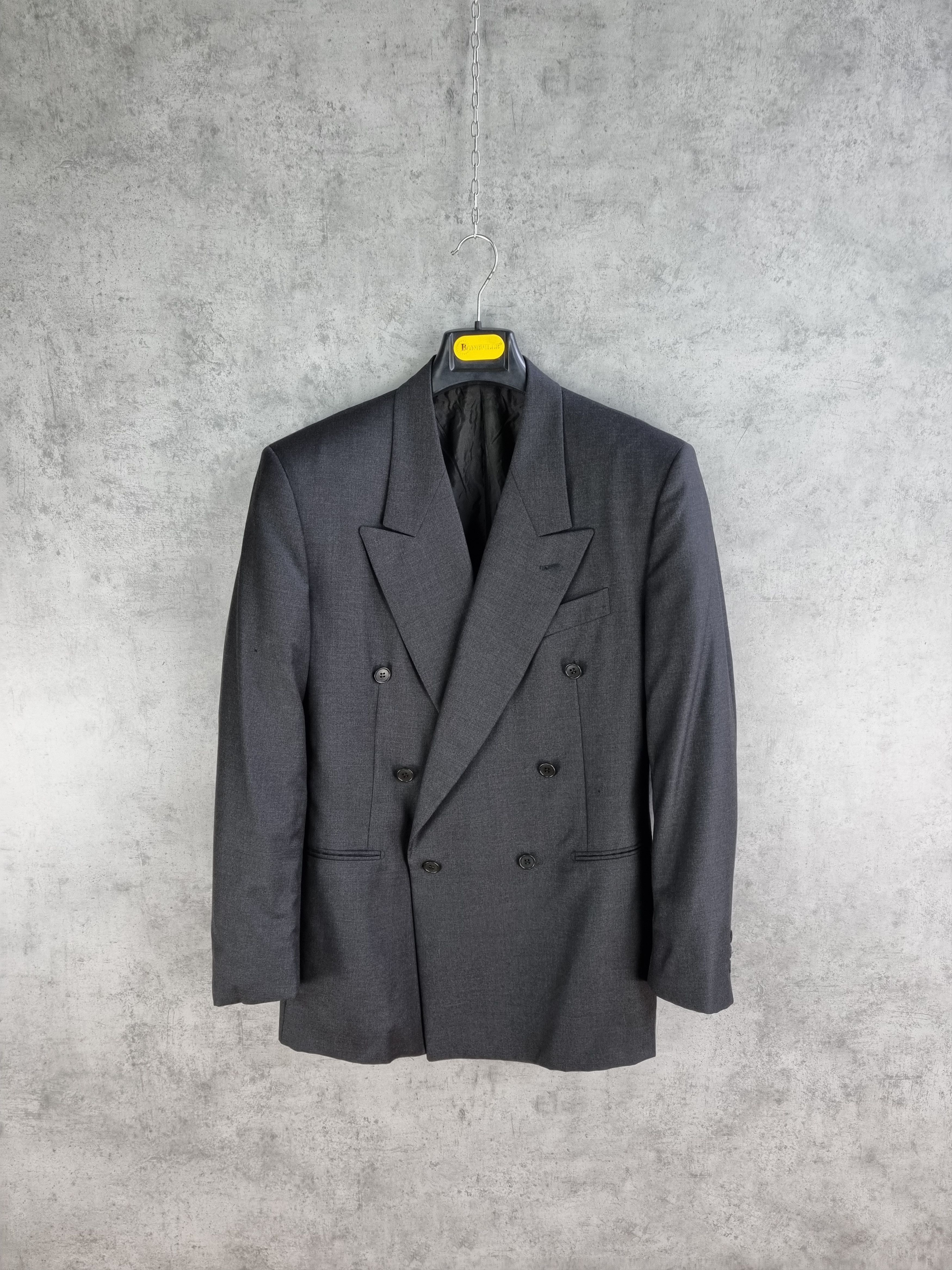 Loro Piana × Pal Zileri Loro Piano Double Breasted Wool Blazer Pal Zileri Italy Size 48R - 3 Thumbnail