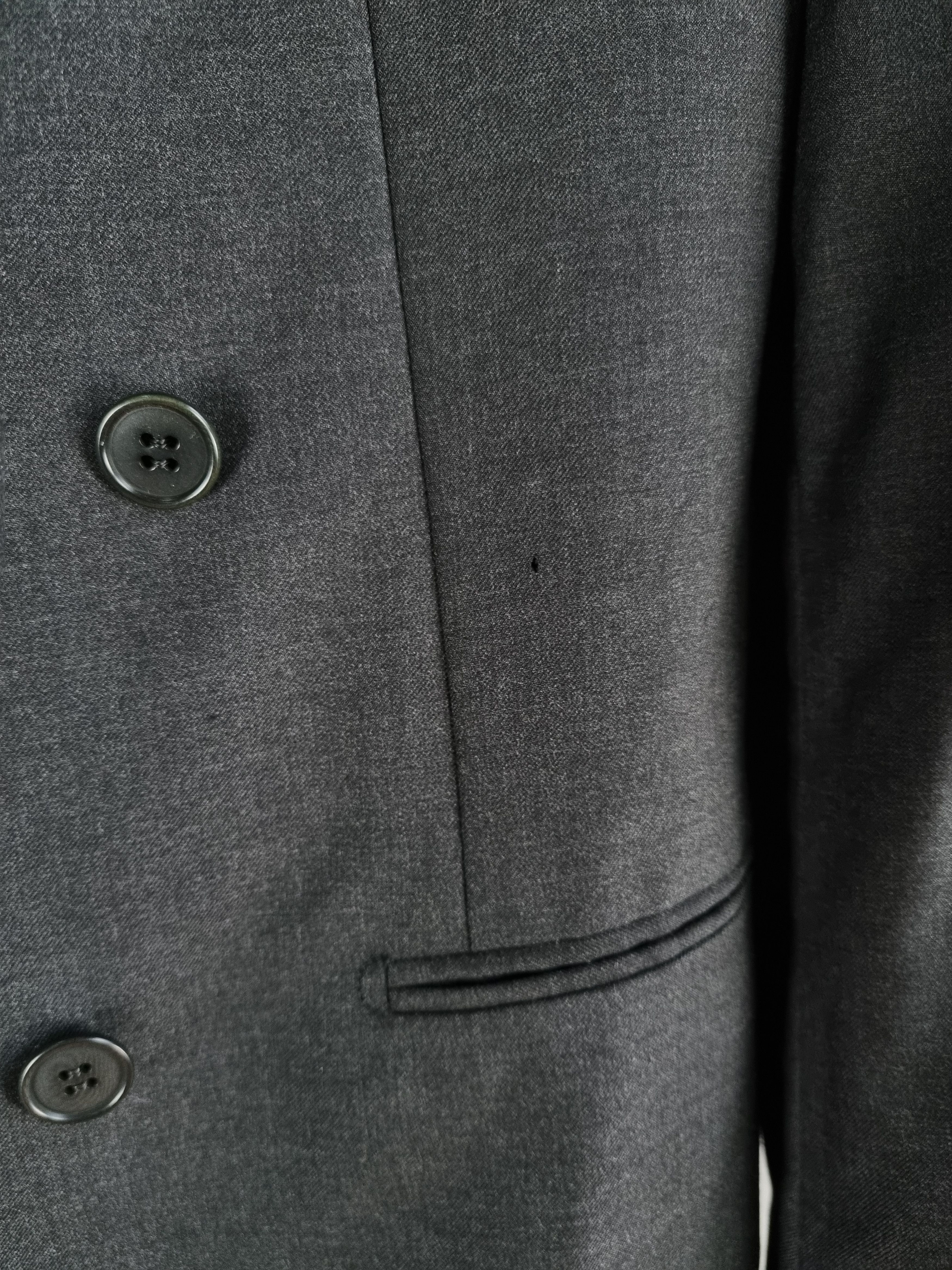 Loro Piana × Pal Zileri Loro Piano Double Breasted Wool Blazer Pal Zileri Italy Size 48R - 14 Thumbnail