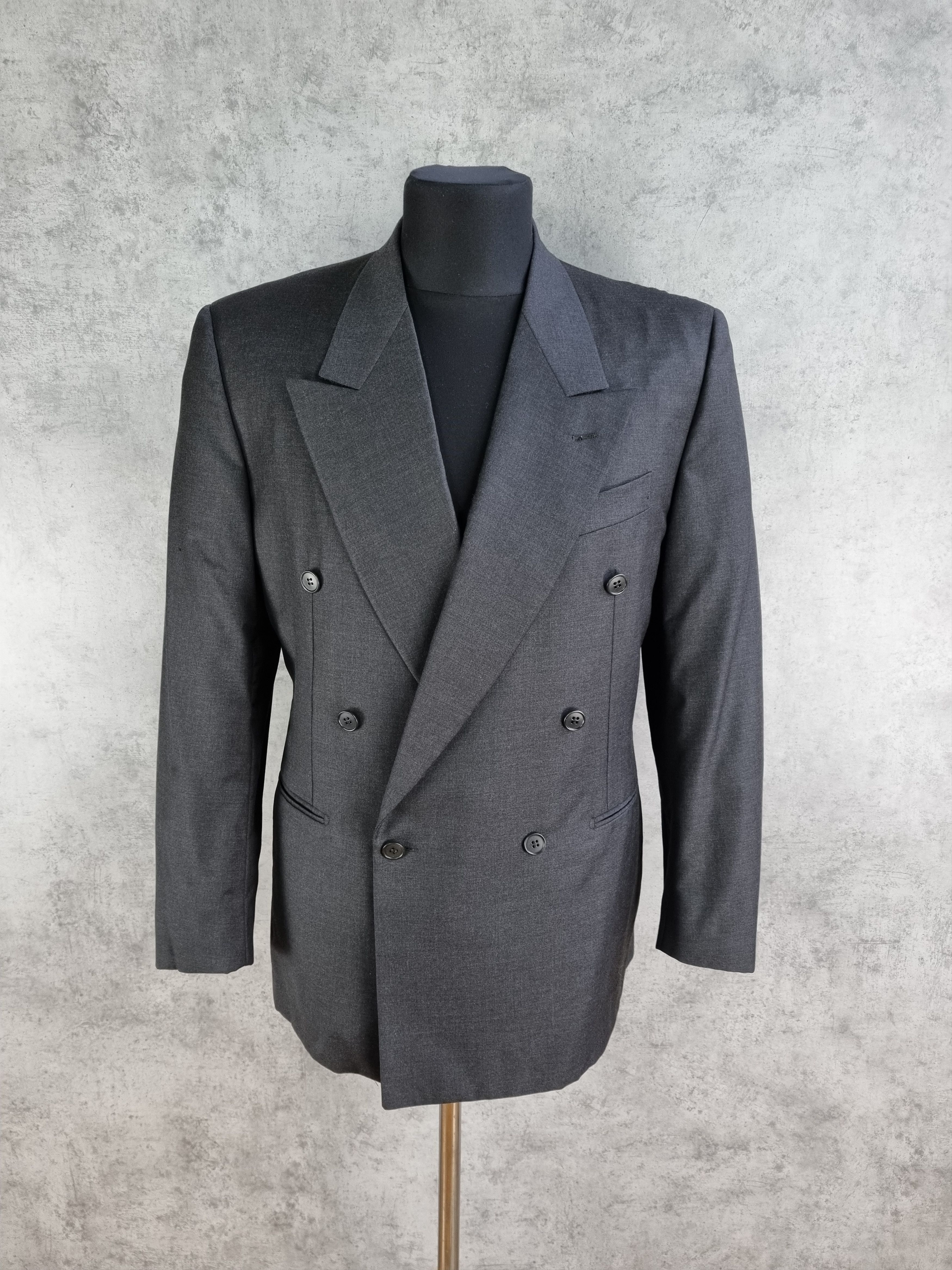 Loro Piana × Pal Zileri Loro Piano Double Breasted Wool Blazer Pal Zileri Italy Size 48R - 1 Thumbnail