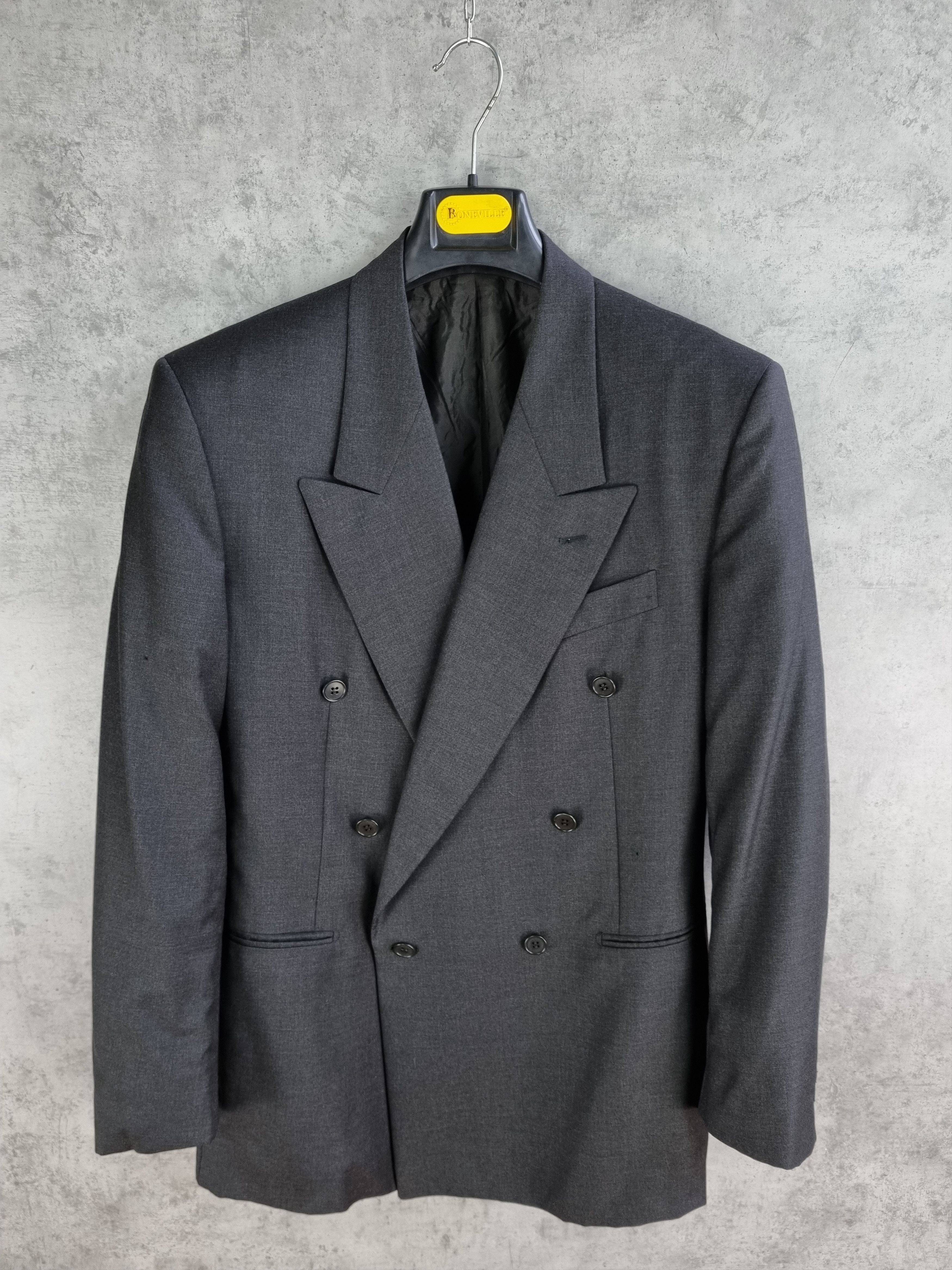 Loro Piana × Pal Zileri Loro Piano Double Breasted Wool Blazer Pal Zileri Italy Size 48R - 5 Thumbnail