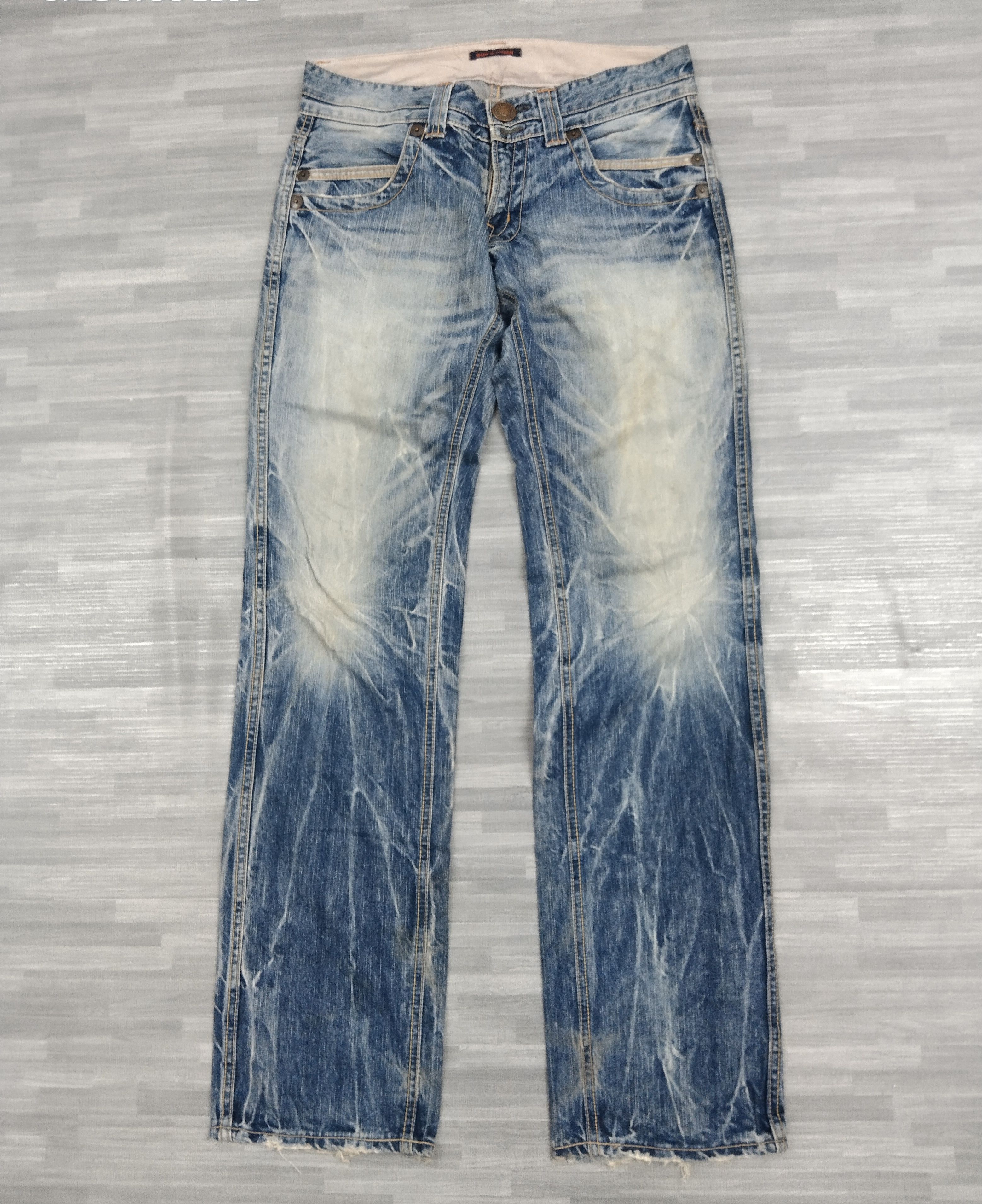 Japanese Brand SiCK ELECTRIC SHOCKING⚡MADE IN NIPPON Size US 30 / EU 46 - 2 Thumbnail
