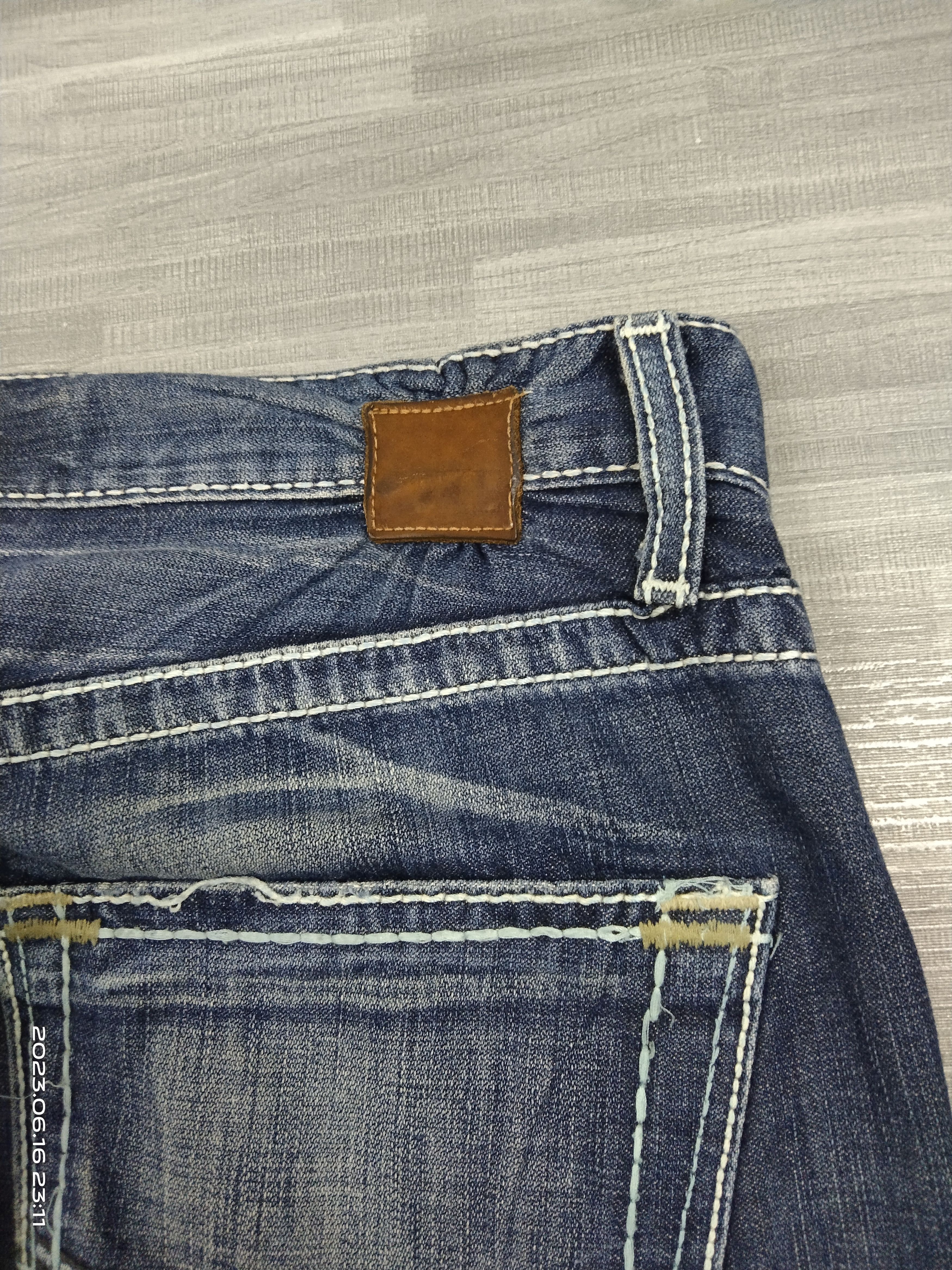 Japanese Brand FLARE WASHE BLUE BKE DENIM PANTS Size US 32 / EU 48 - 9 Thumbnail