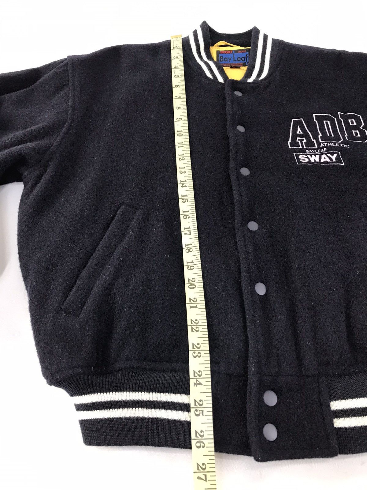 Other Varsity Vintage Bayleaf Athletic Varsity Bomber Wool Jacket Size US L / EU 52-54 / 3 - 15 Thumbnail