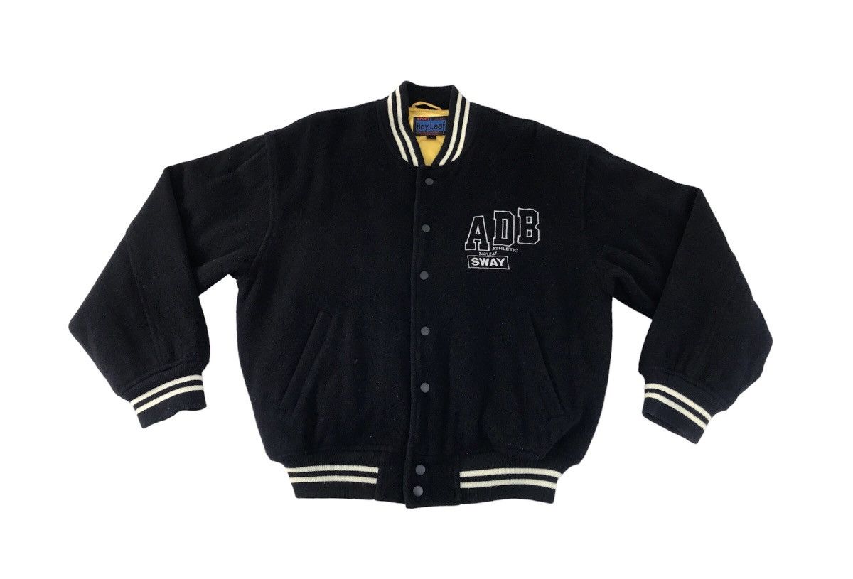 Other Varsity Vintage Bayleaf Athletic Varsity Bomber Wool Jacket Size US L / EU 52-54 / 3 - 1 Thumbnail