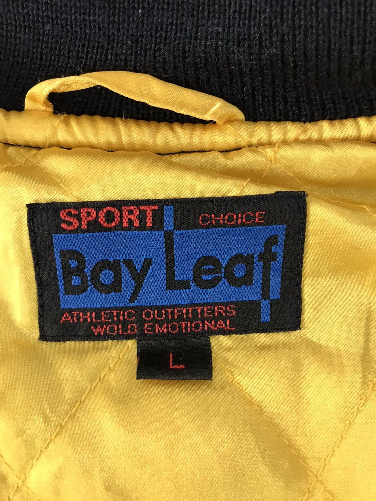 Other Varsity Vintage Bayleaf Athletic Varsity Bomber Wool Jacket Size US L / EU 52-54 / 3 - 9 Thumbnail