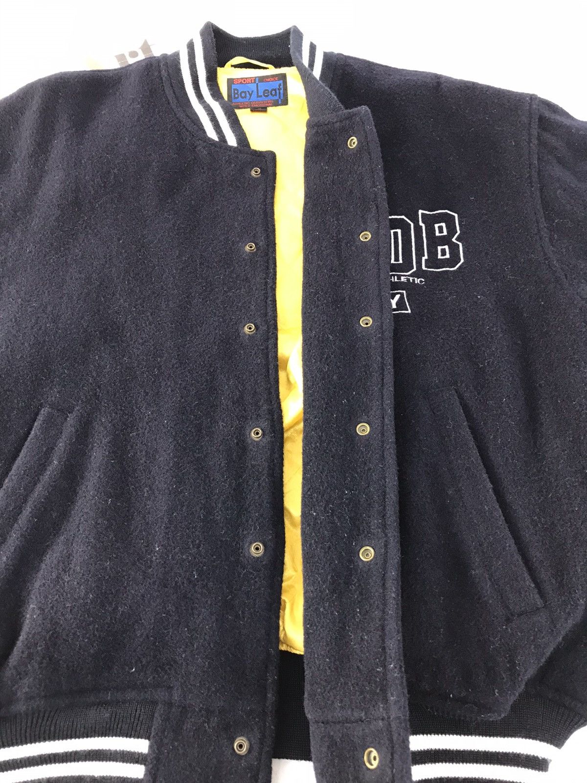 Other Varsity Vintage Bayleaf Athletic Varsity Bomber Wool Jacket Size US L / EU 52-54 / 3 - 7 Thumbnail