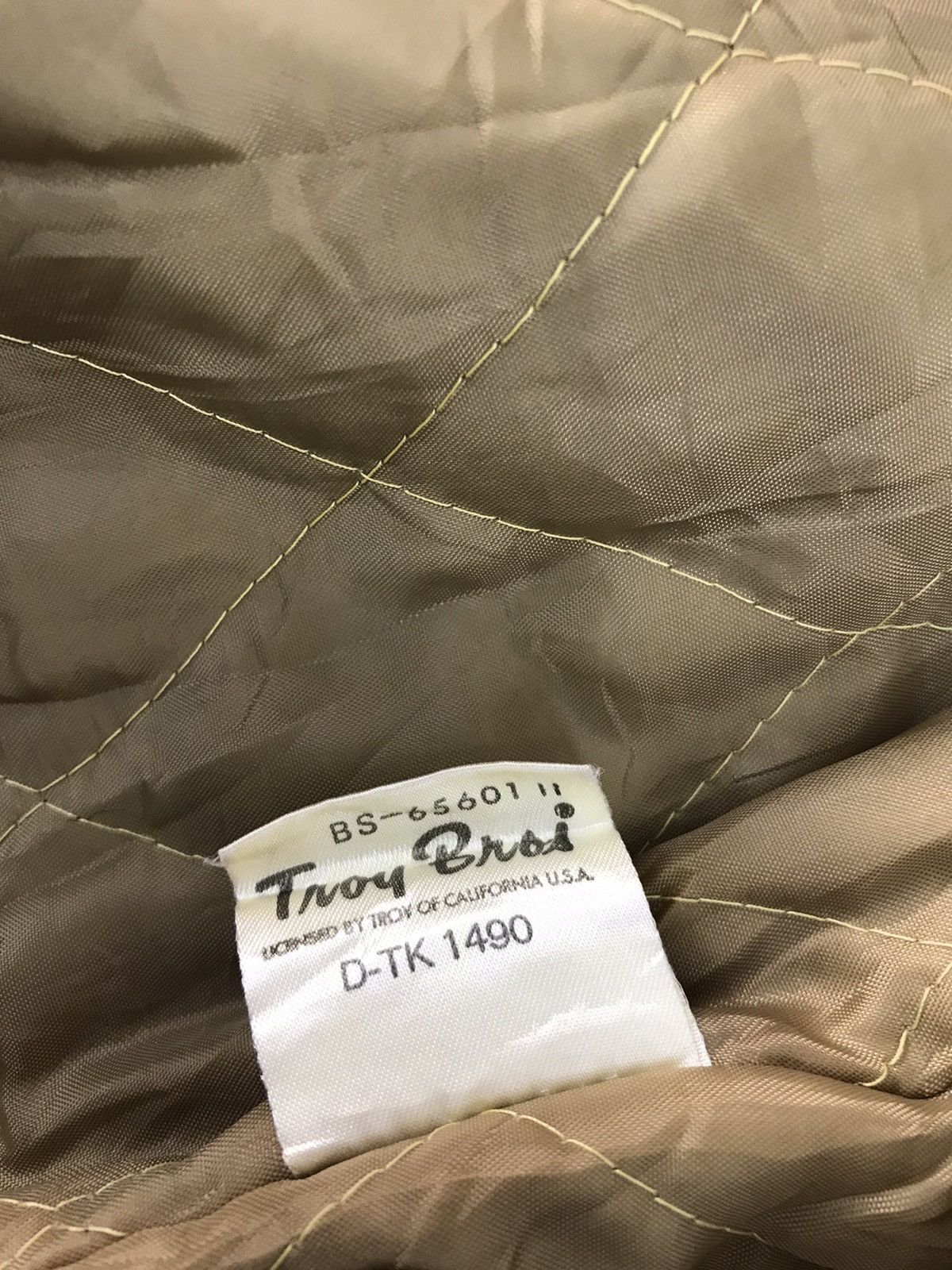 Japanese Brand × Vintage Vintage Varsity Jacket Wool Troy Bros Snap Button Size US L / EU 52-54 / 3 - 10 Thumbnail