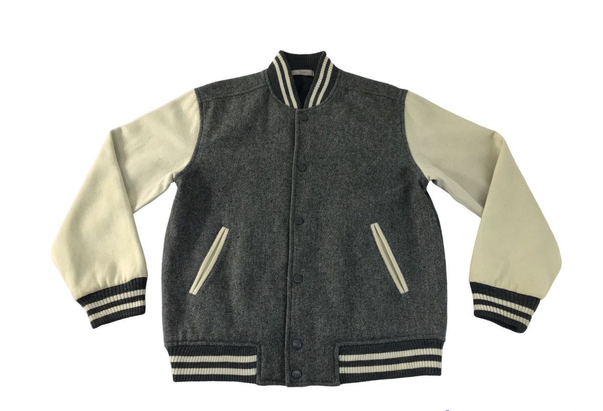 Japanese Brand Vintage Sporty Casual Varsity Jacket Snap Button Design Size US M / EU 48-50 / 2 - 1 Thumbnail