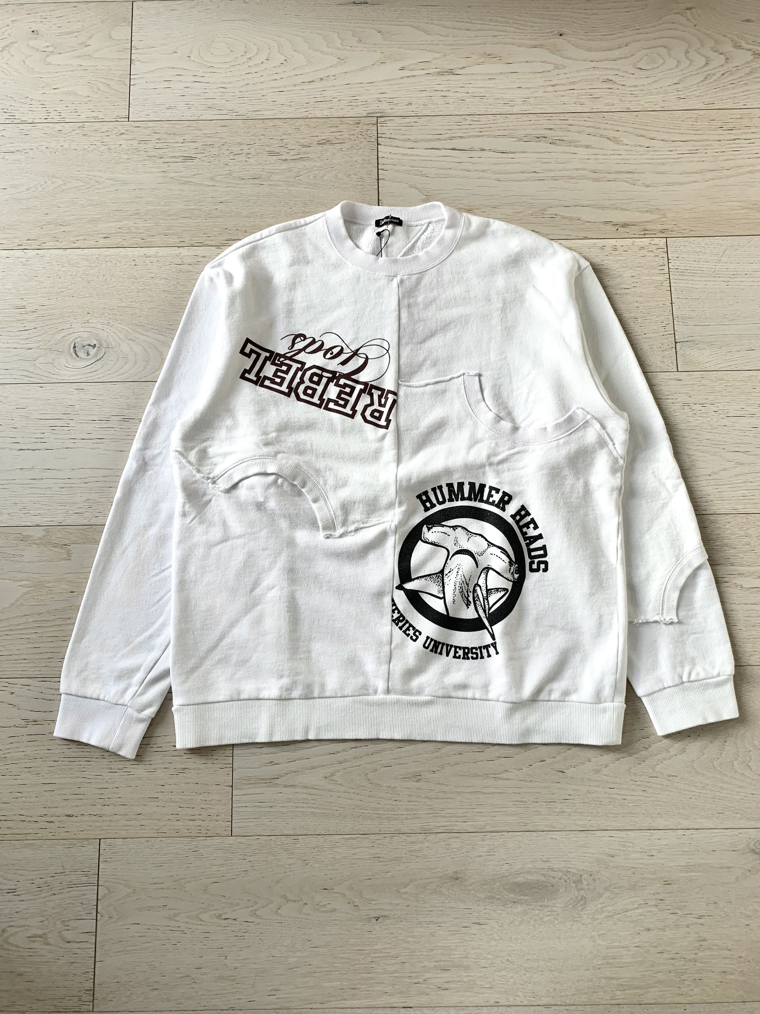 Undercover Undercoverism SS22 “Liberté” RebelGods Hybrid Sweater Size US XXL / EU 58 / 5 - 1 Thumbnail