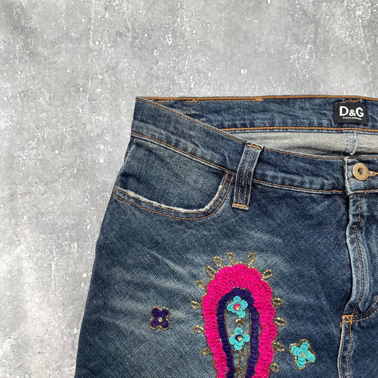 Dolce & Gabbana × Vintage Vintage Dolce & Gabbana Pencil Denim Skirt Women’s Size 30" / US 8 / IT 44 - 11 Thumbnail